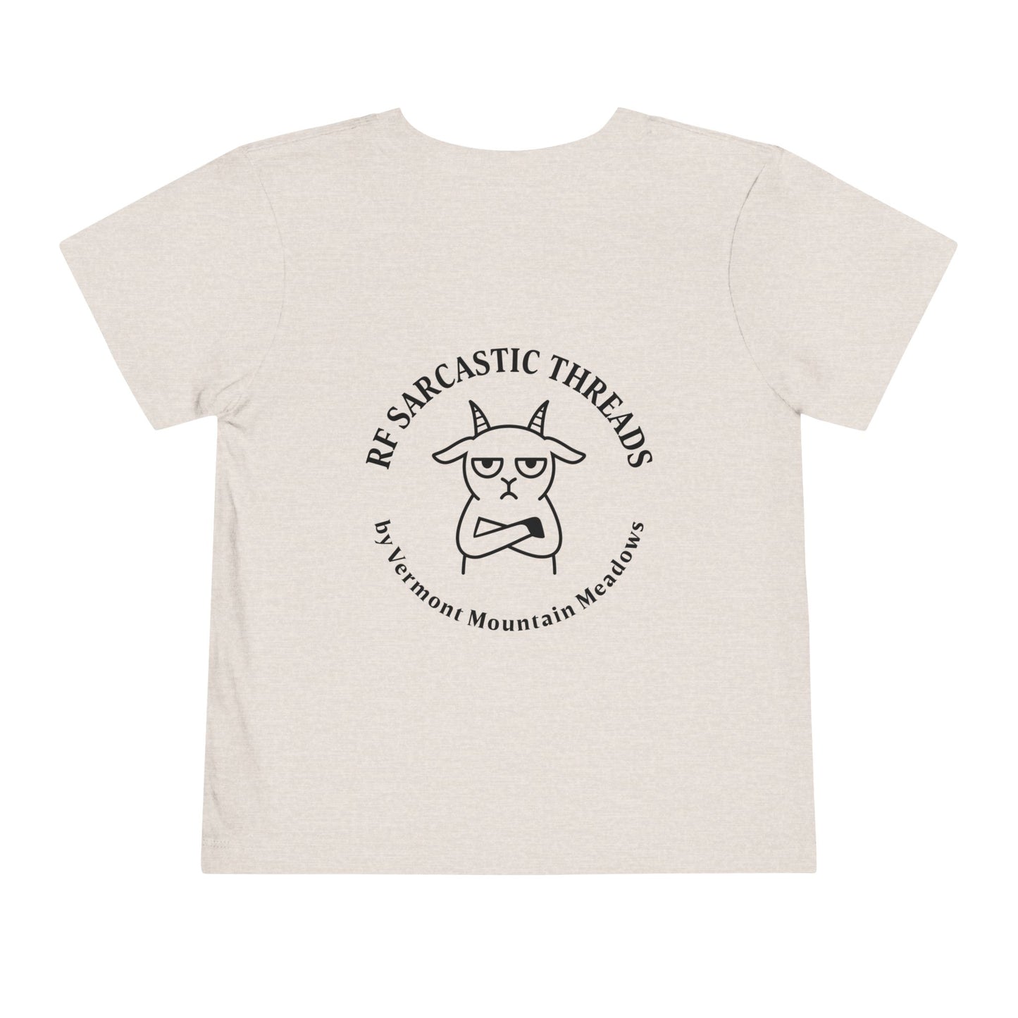 Toddler Tee — 'Back Up, I'm Moody' Skunk Graphic Kids Shirt