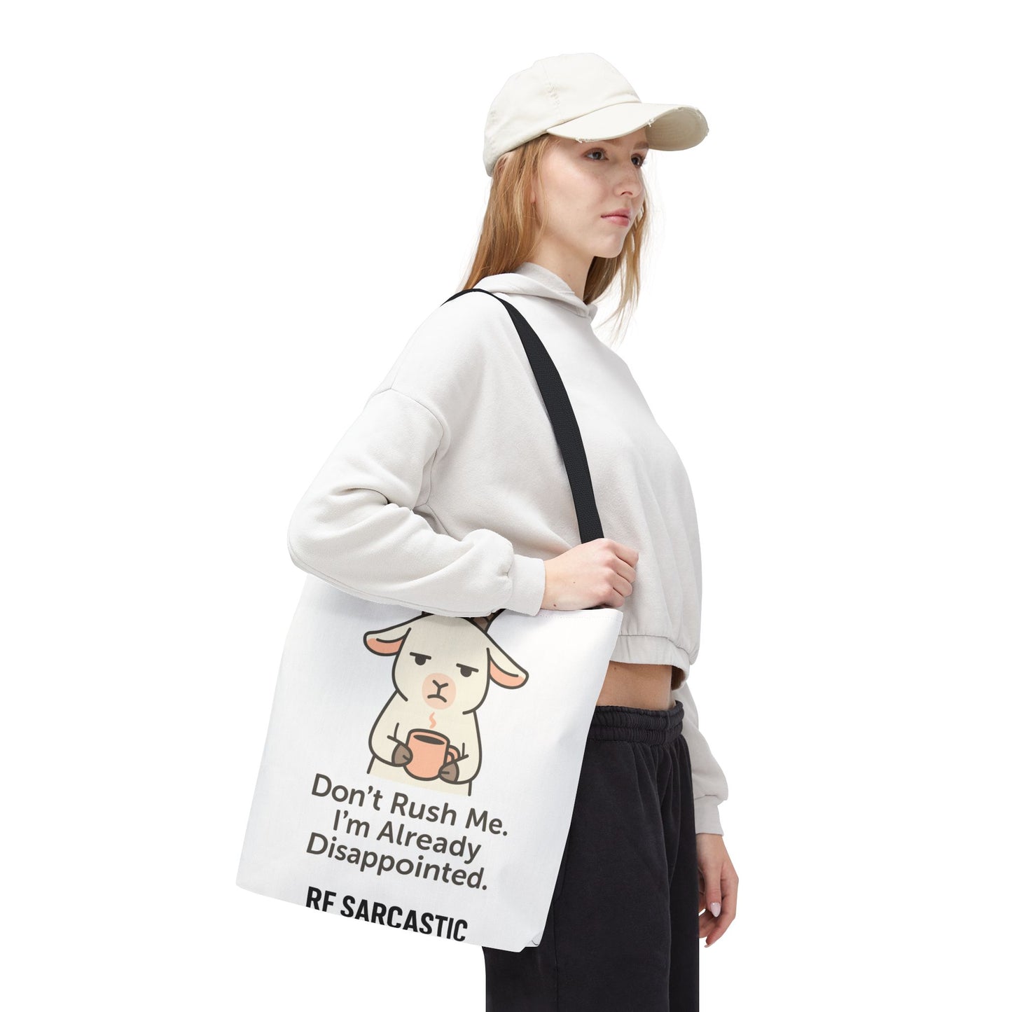 Funny Sarcastic Goat Tote Bag