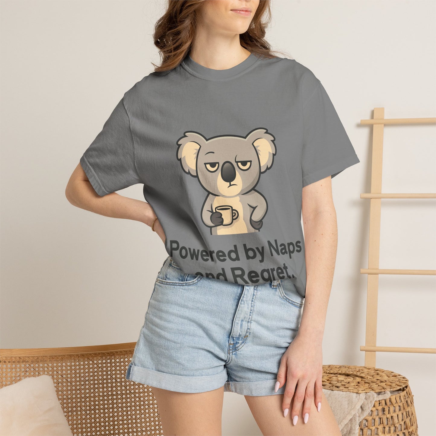 Kola the Koala 'Nap Expert' Funny Sarcastic T-Shirt