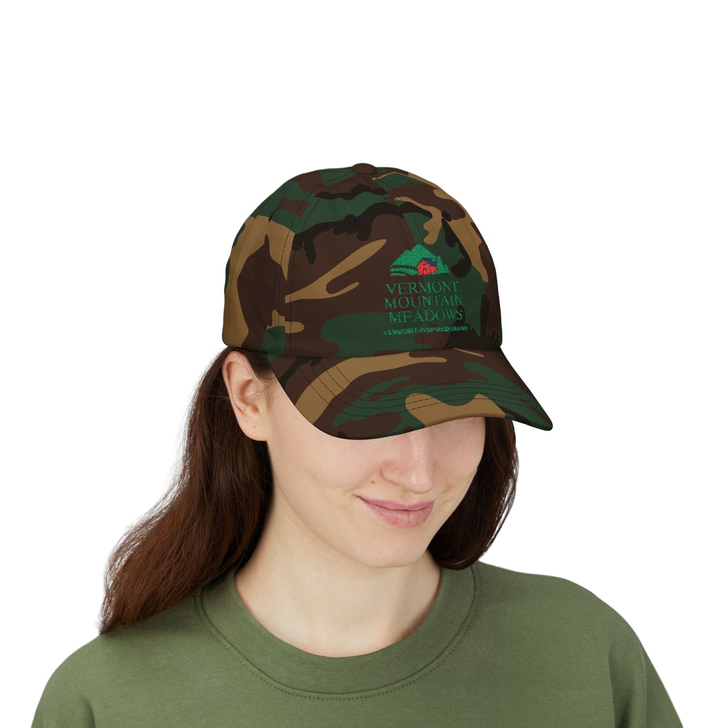 Vermont-Inspired Classic Dad Cap — Logo Ball Cap