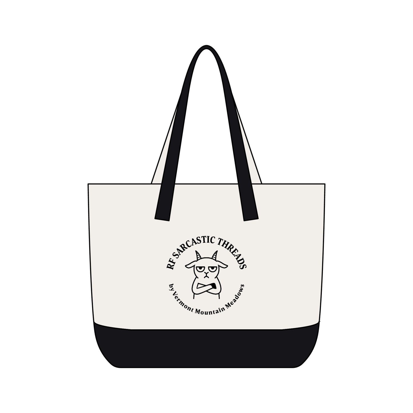 Canvas Tote — "Powered by Naps and Regret" Koala Zippered Tote