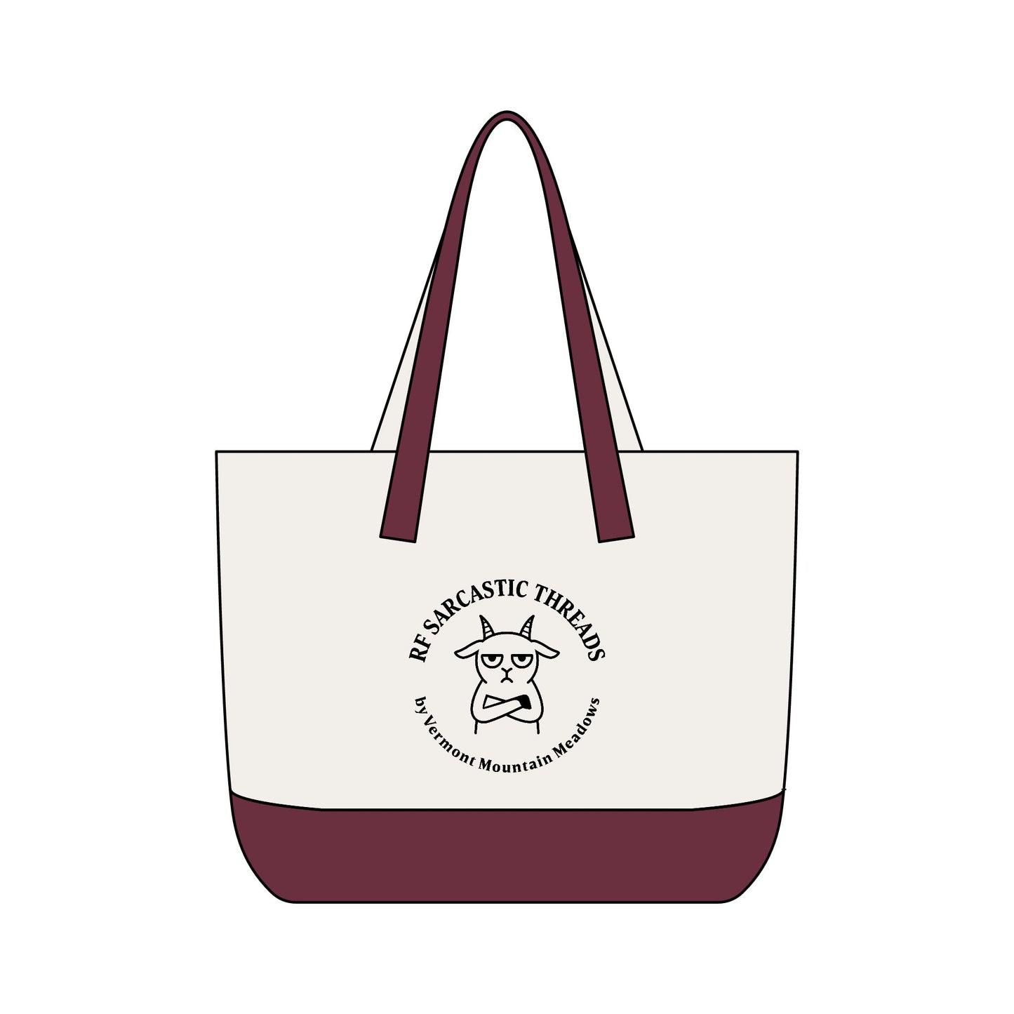 Canvas Tote — "Powered by Naps and Regret" Koala Zippered Tote