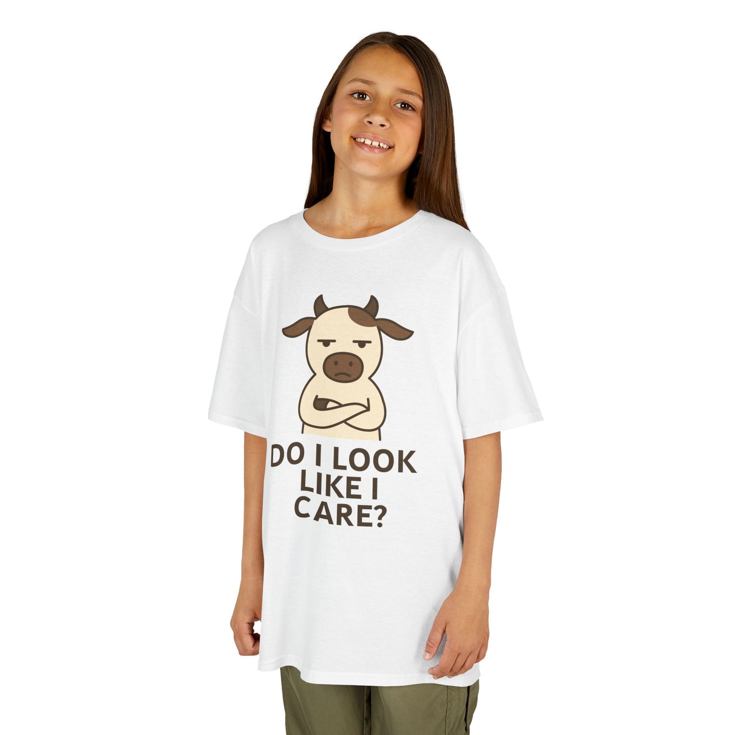 Kids Cow Funny T-Shirt — Cute Farm Animal Tee for Boys & Girls