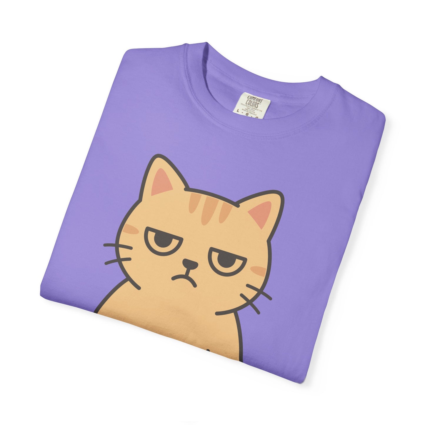 Funny Sarcastic Cat T-Shirt — Humorous Cat Lover Tee