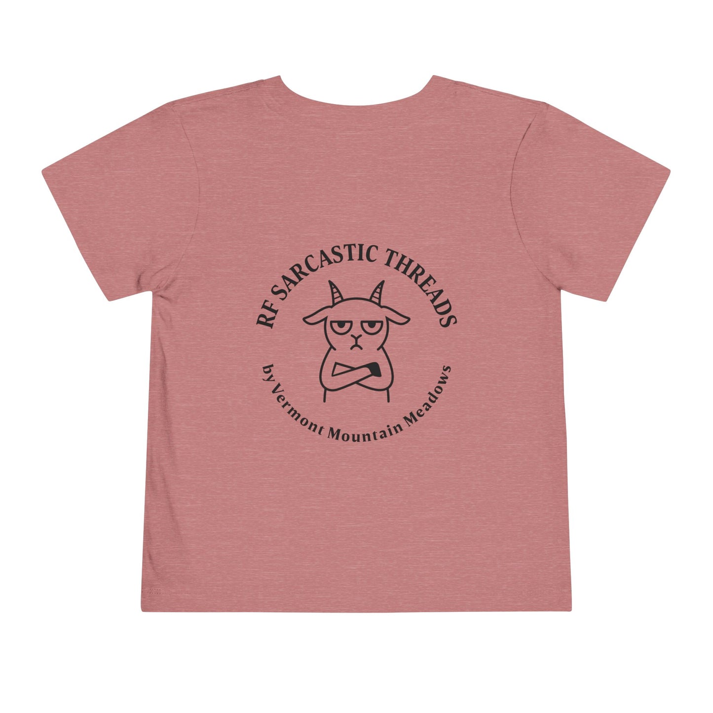 Funny Sarcastic Sloth Toddler Tee — Cute Lazy Sloth Kids T-Shirt