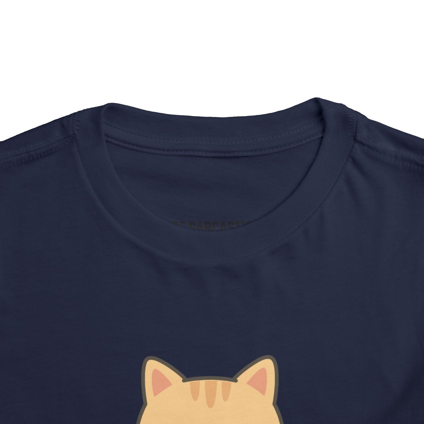 Toddler Tee — 'I Wasn't Made for People' Grumpy Cat Graphic