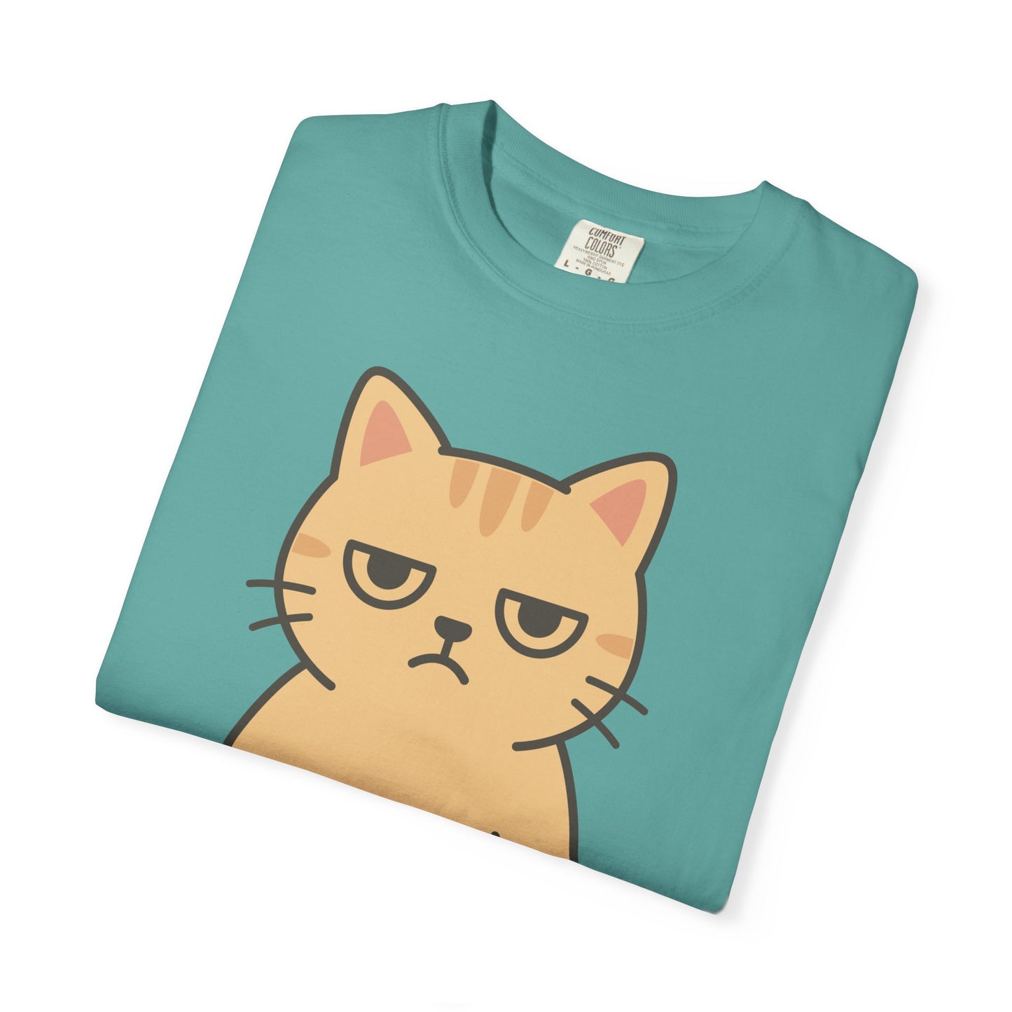 Funny Sarcastic Cat T-Shirt — Humorous Cat Lover Tee