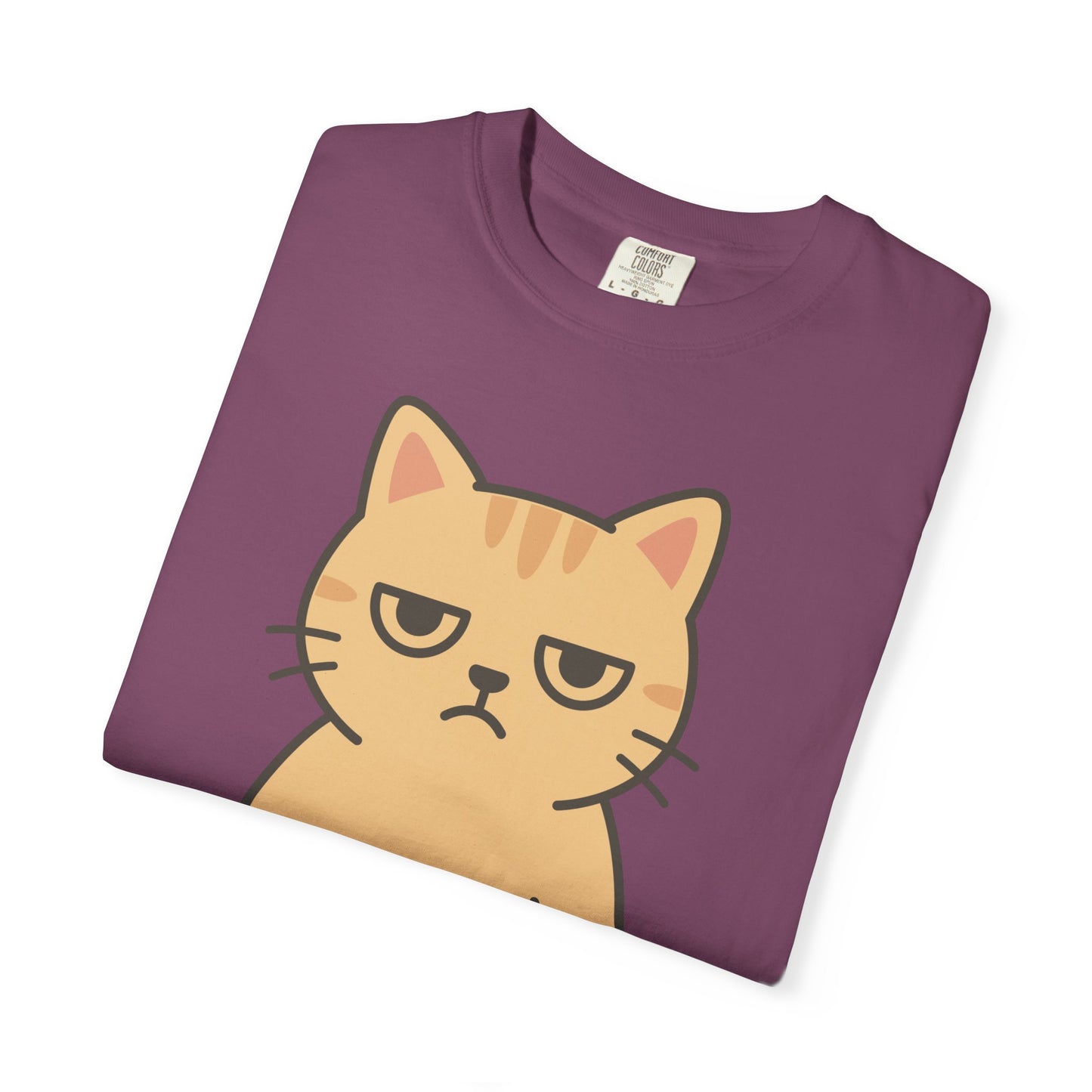 Funny Sarcastic Cat T-Shirt — Humorous Cat Lover Tee
