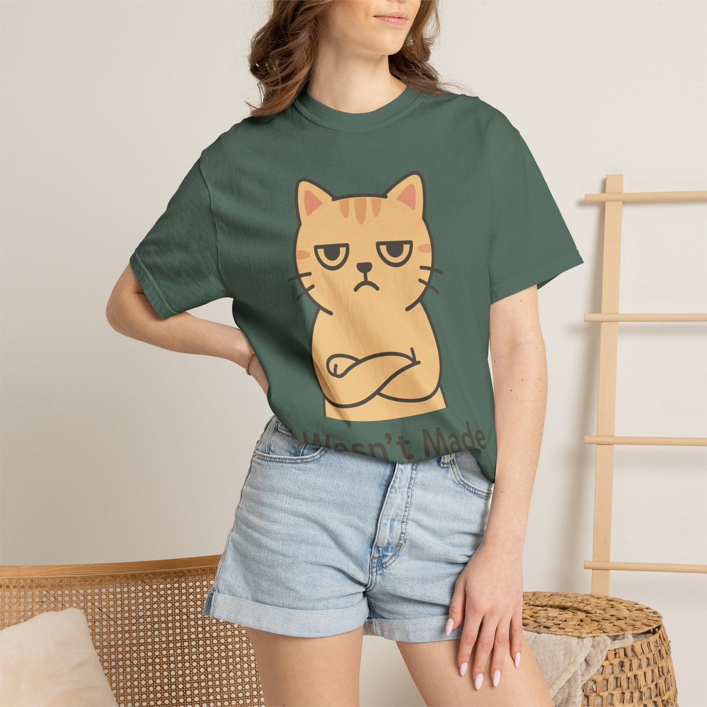 Funny Sarcastic Cat T-Shirt — Humorous Cat Lover Tee