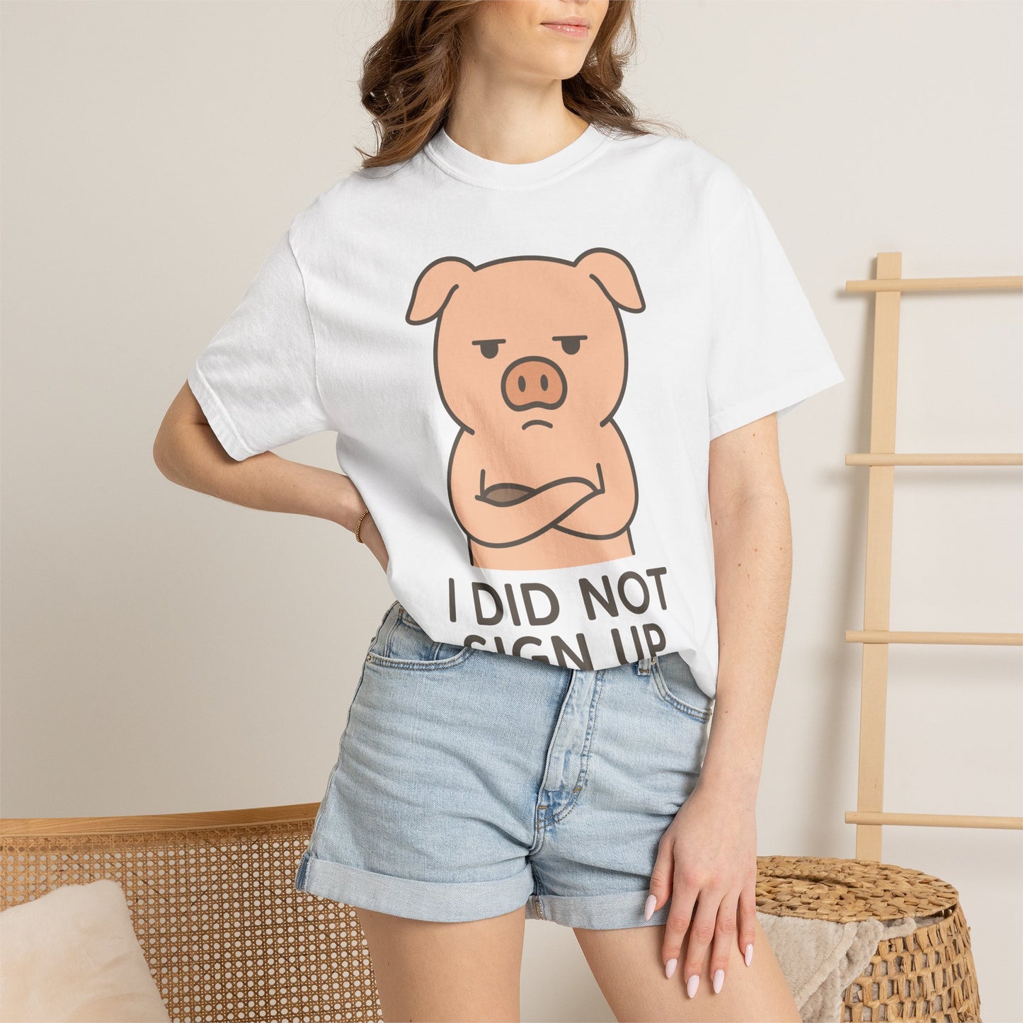 “I Did Not Sign Up For This” Shirt – Funny Sarcastic Graphic Tee