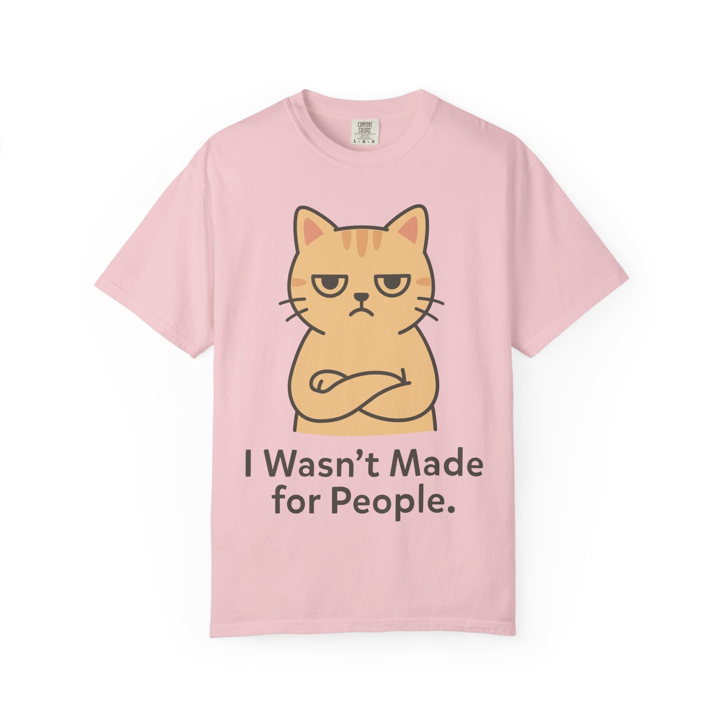 Funny Sarcastic Cat T-Shirt — Humorous Cat Lover Tee