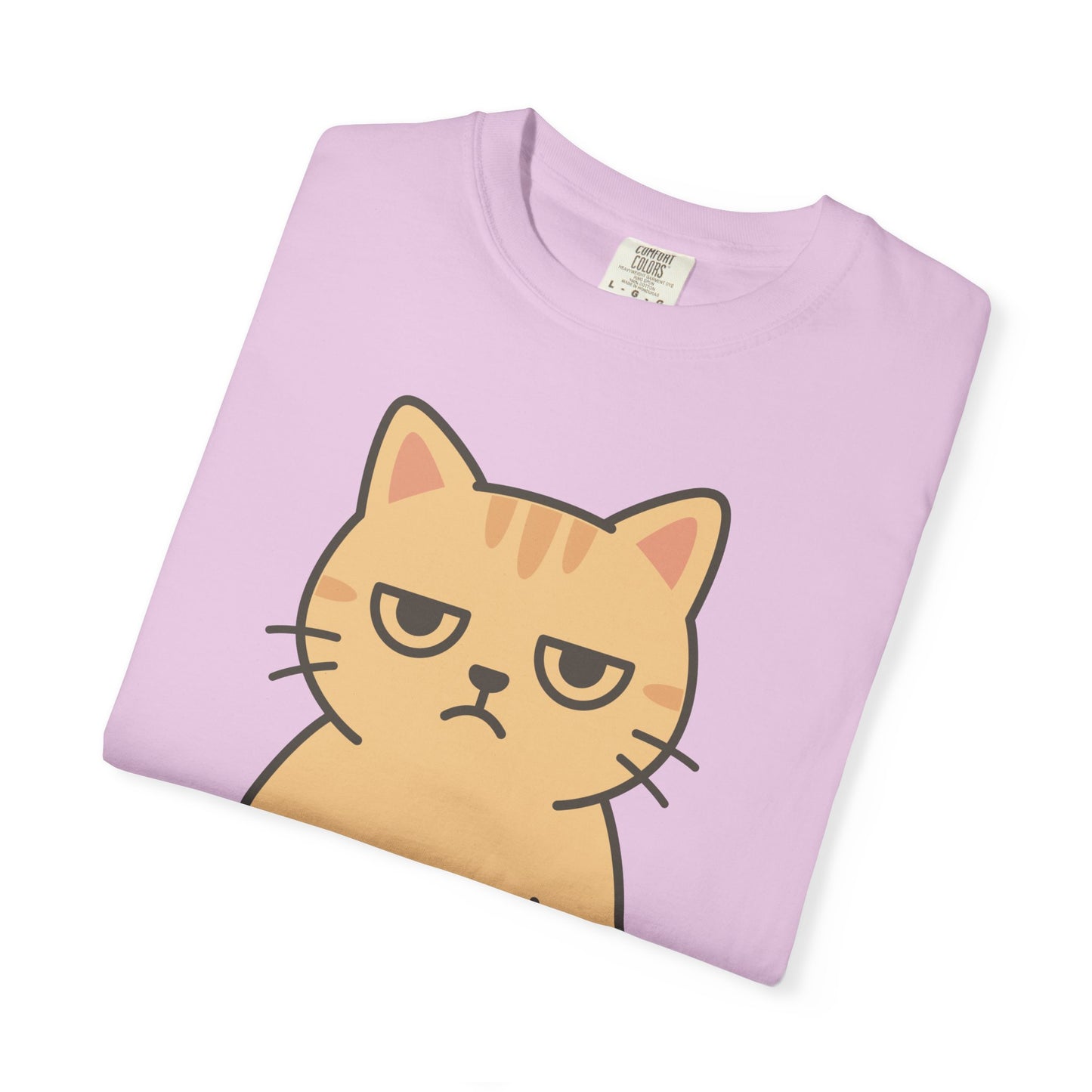 Funny Sarcastic Cat T-Shirt — Humorous Cat Lover Tee