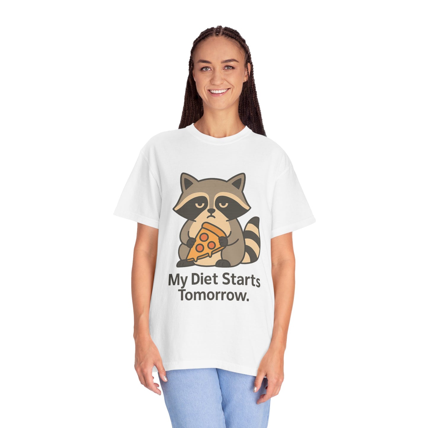 Funny Sarcastic Raccoon Diet T-Shirt