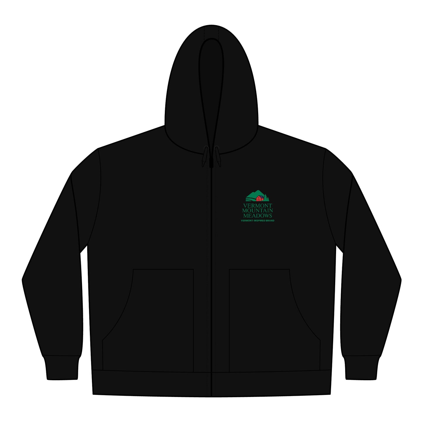 Vermont Barn & Solar Logo Hooded Work Jacket — CornerStone Men's Duck Cloth Embroidery