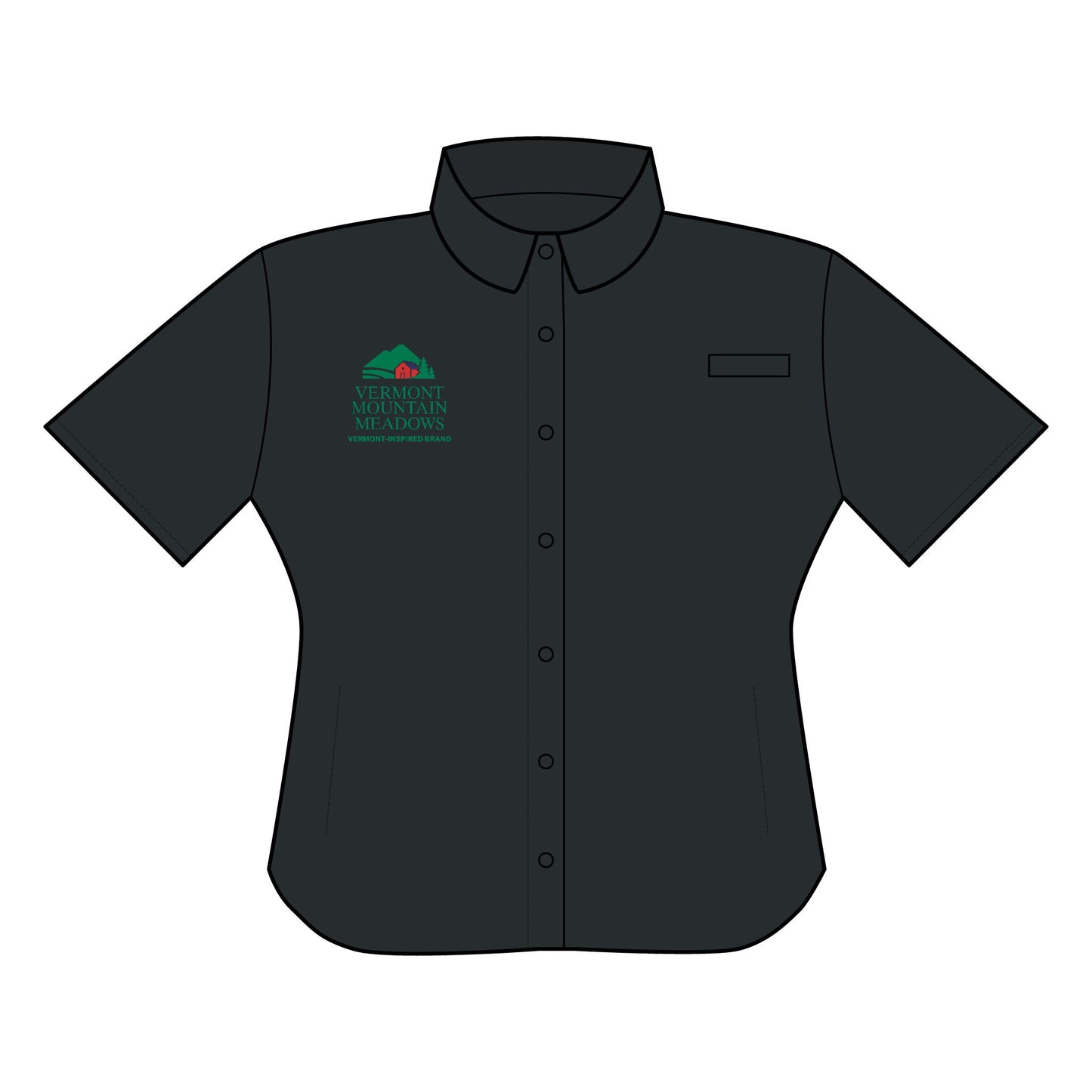 Vermont Barn & Solar Embroidered Women's Tamiami Shirt