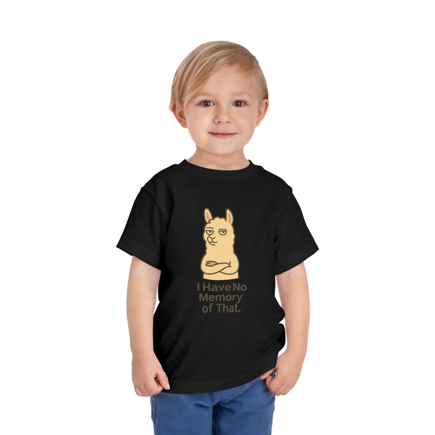 Funny Sarcastic Llama Toddler Tee