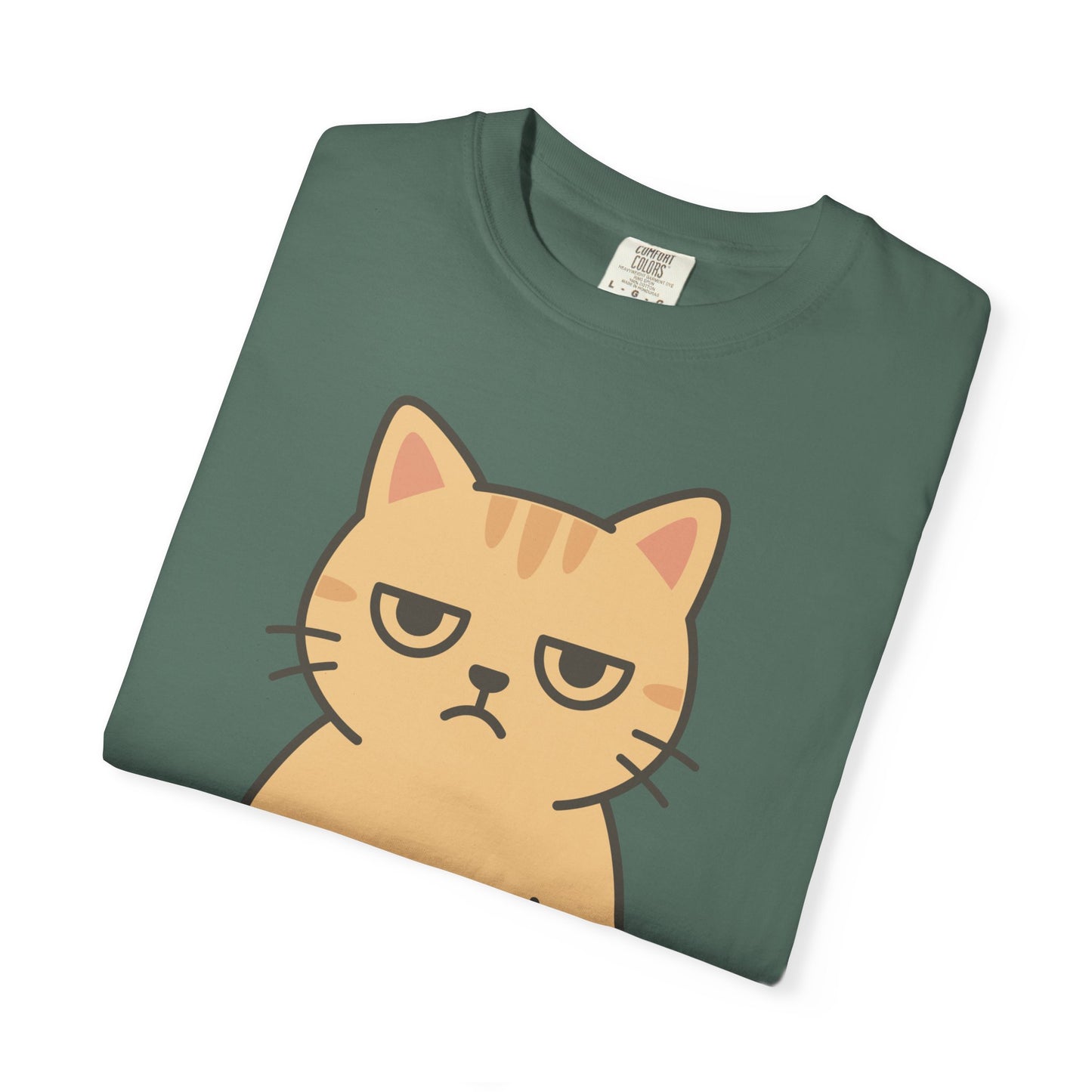 Funny Sarcastic Cat T-Shirt — Humorous Cat Lover Tee
