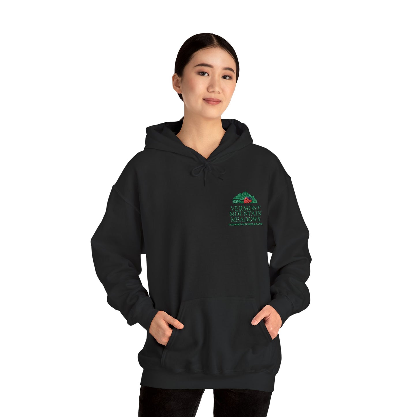 Vermont Embroidered Logo Hoodie