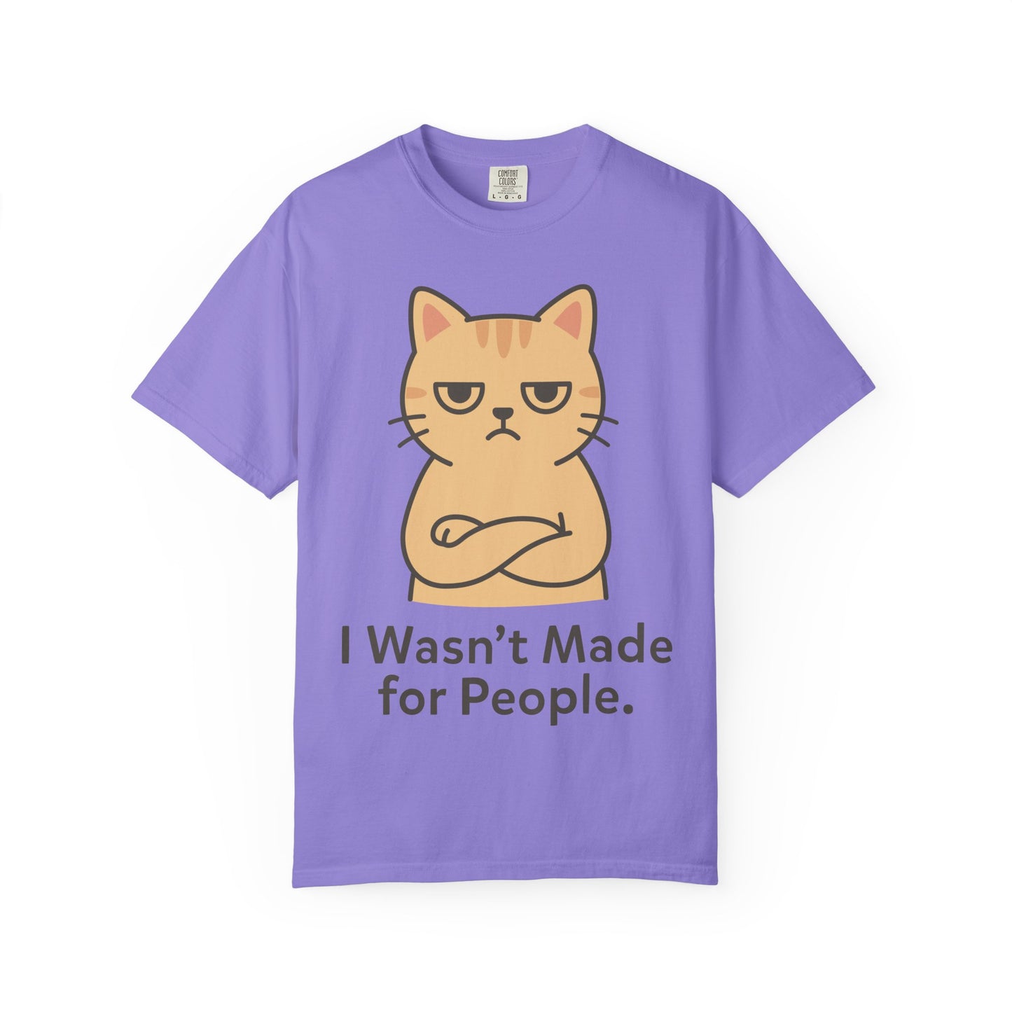 Funny Sarcastic Cat T-Shirt — Humorous Cat Lover Tee