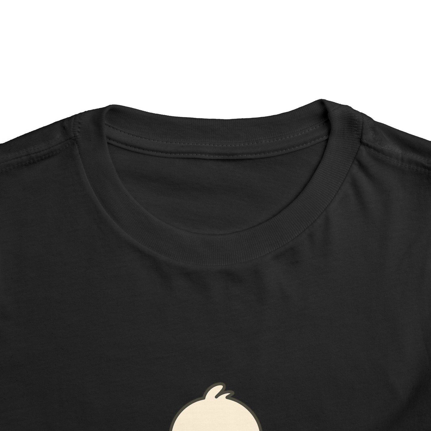 Toddler Tee — "RUDE" Grumpy Duck Kids Shirt (Playful Sarcastic Design)
