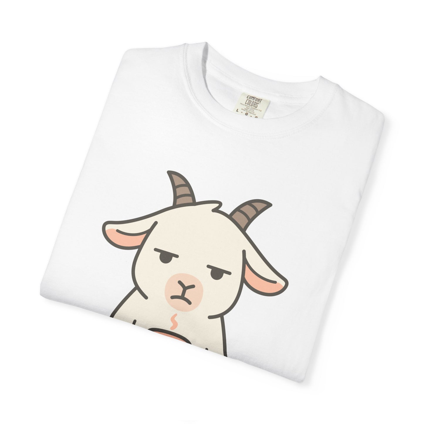Funny Sarcastic Goat T-Shirt "don't rush me i am already disappointed "