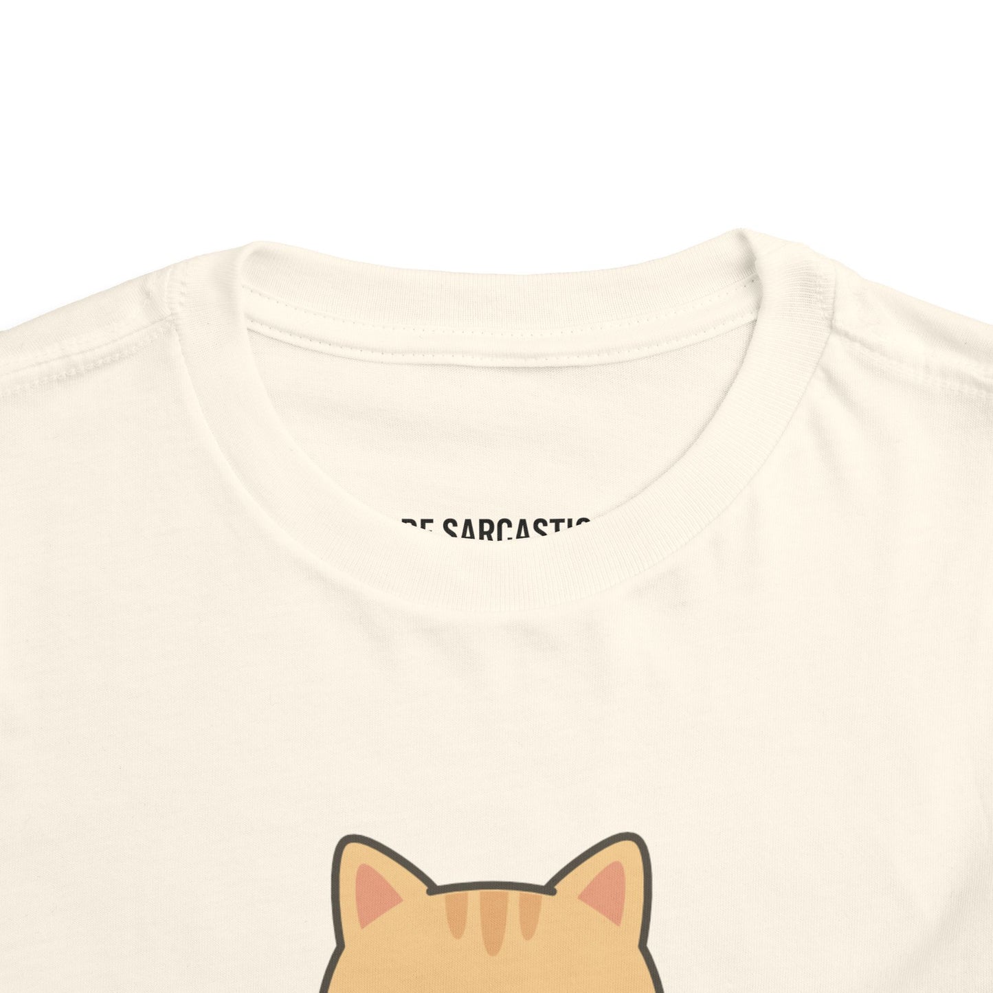 Toddler Tee — 'I Wasn't Made for People' Grumpy Cat Graphic