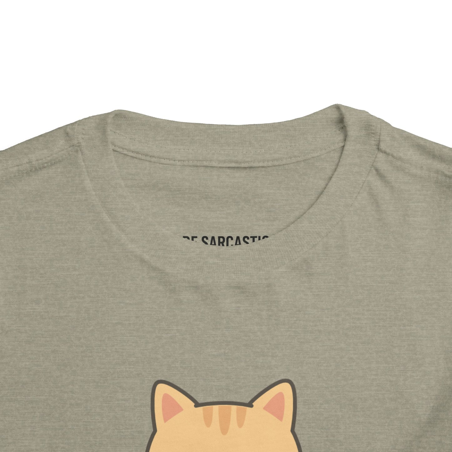 Toddler Tee — 'I Wasn't Made for People' Grumpy Cat Graphic