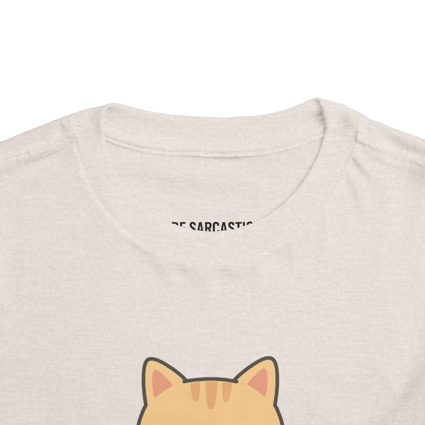 Toddler Tee — 'I Wasn't Made for People' Grumpy Cat Graphic