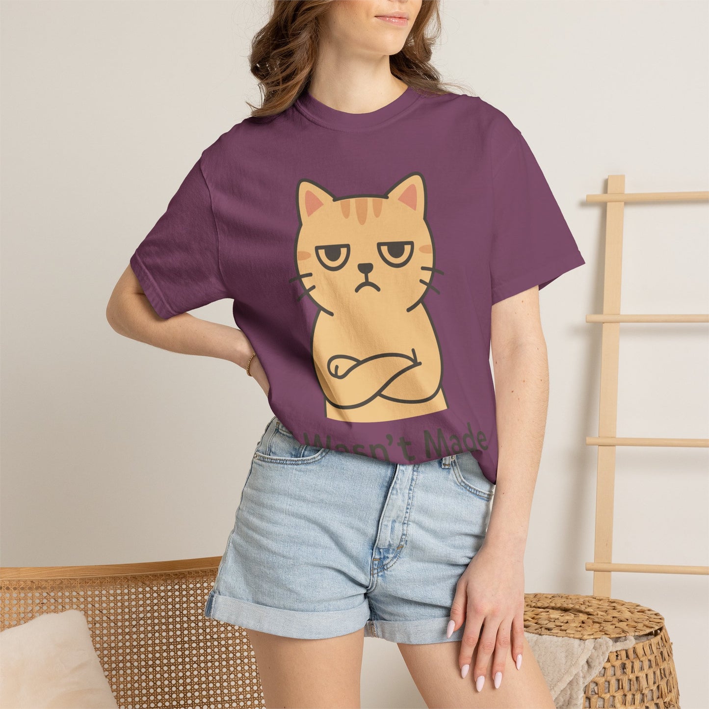 Funny Sarcastic Cat T-Shirt — Humorous Cat Lover Tee