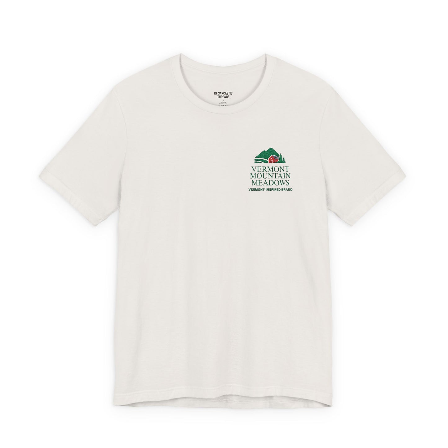 Vermont Embroidered Logo Tee