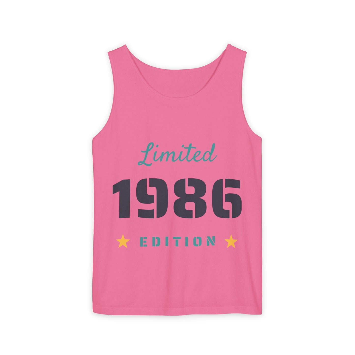Spaghetti Tank Top — 'Limited 1986 Edition' Vintage Crop