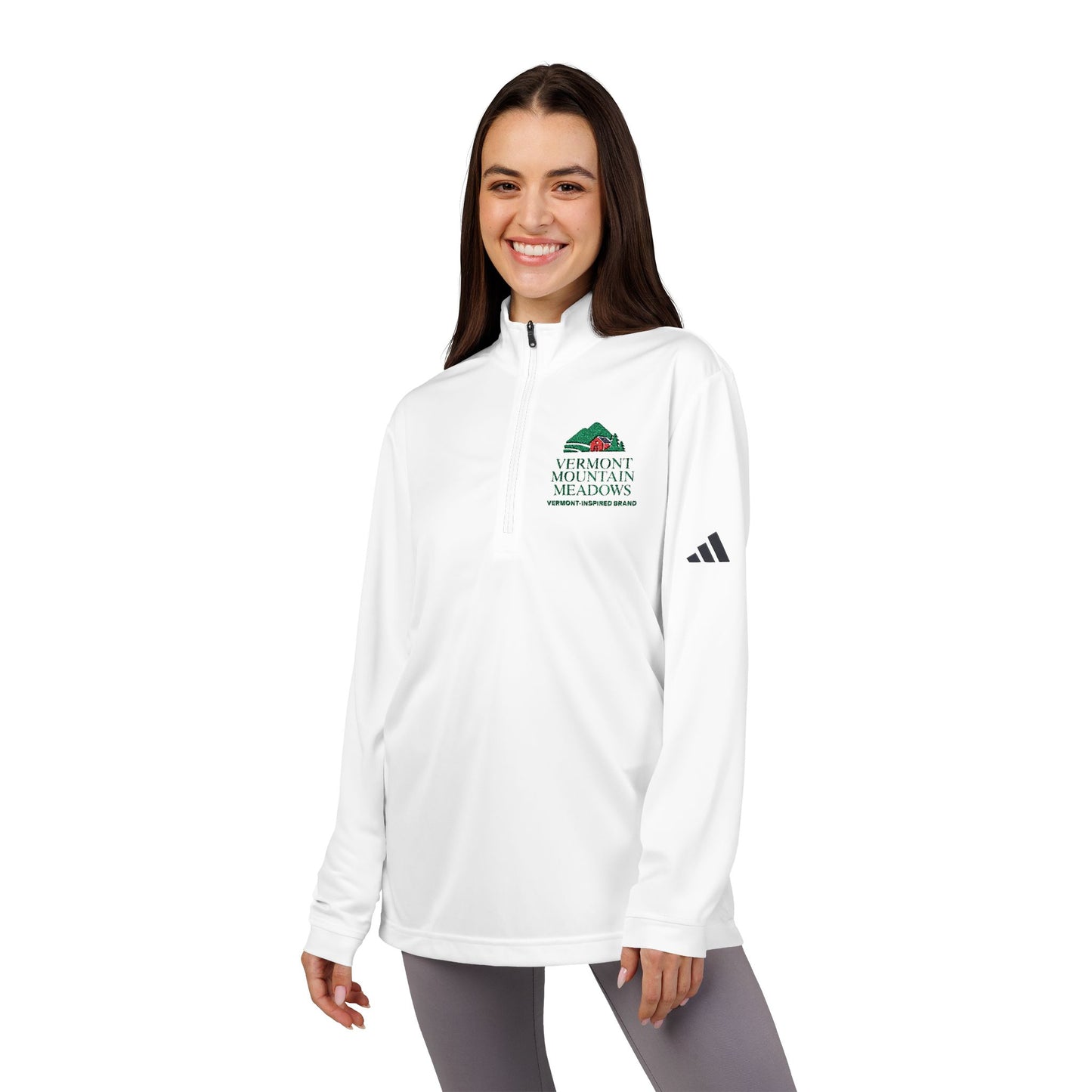 Vermont Barn & Solar Logo Quarter-Zip Pullover