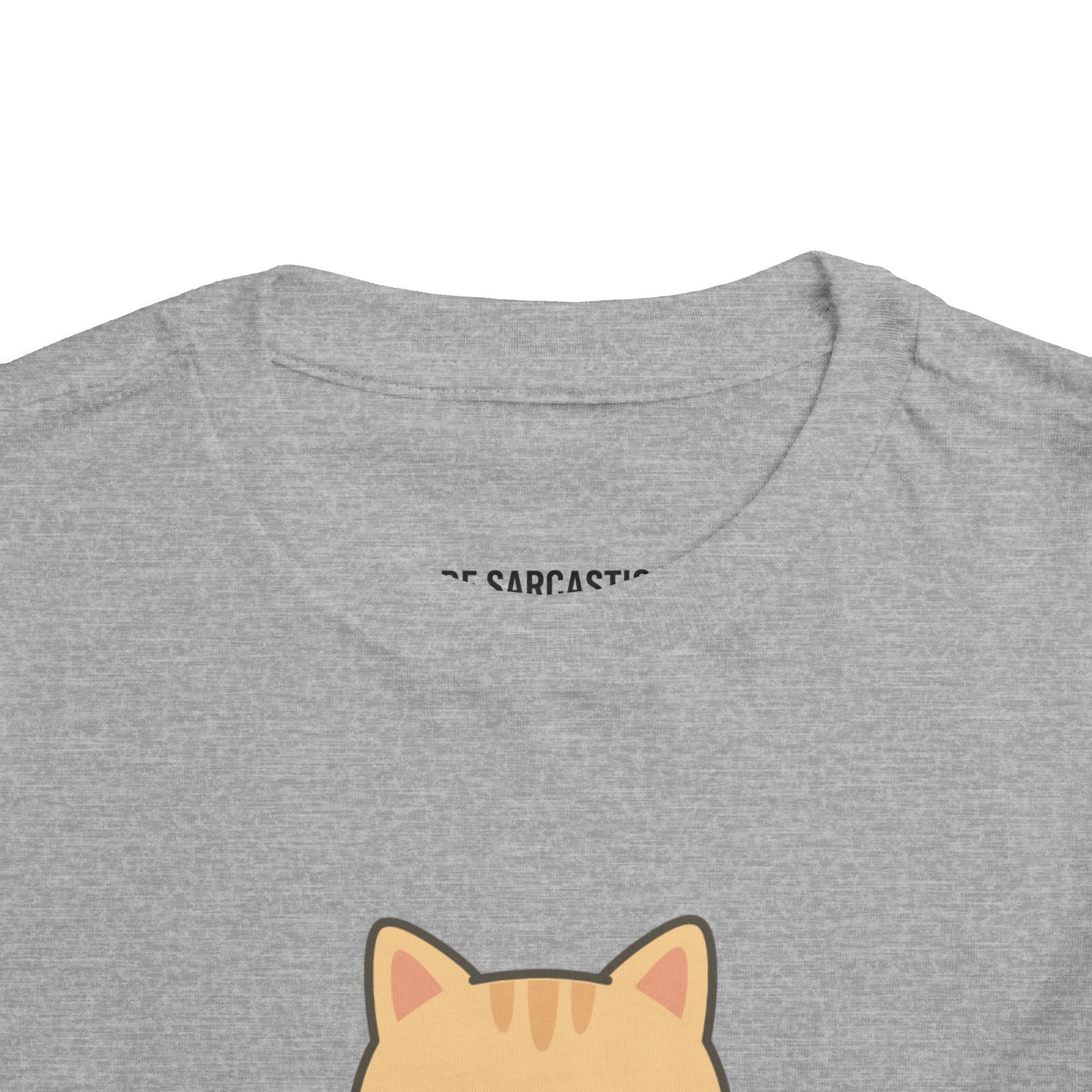 Toddler Tee — 'I Wasn't Made for People' Grumpy Cat Graphic