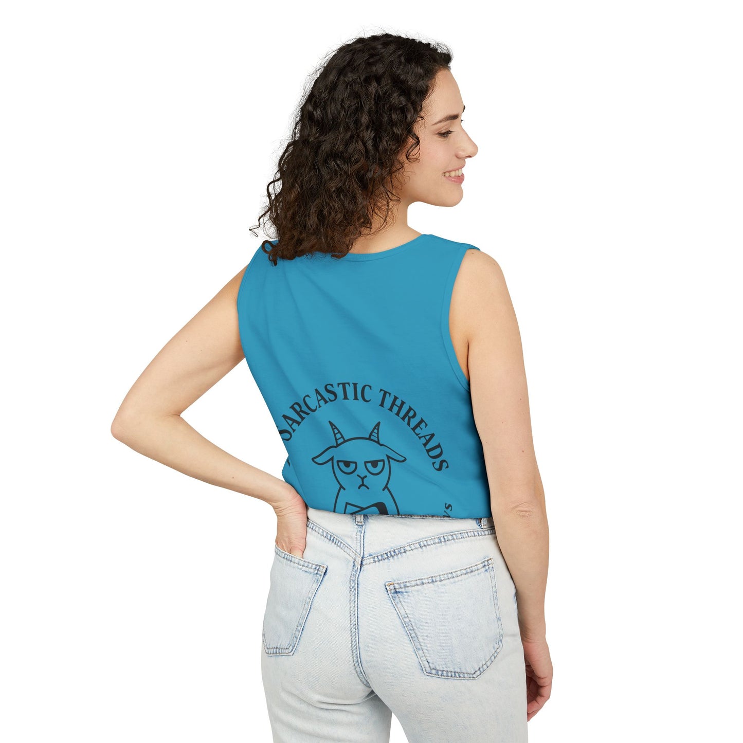 Spaghetti Tank Top — 'Limited 1986 Edition' Vintage Crop