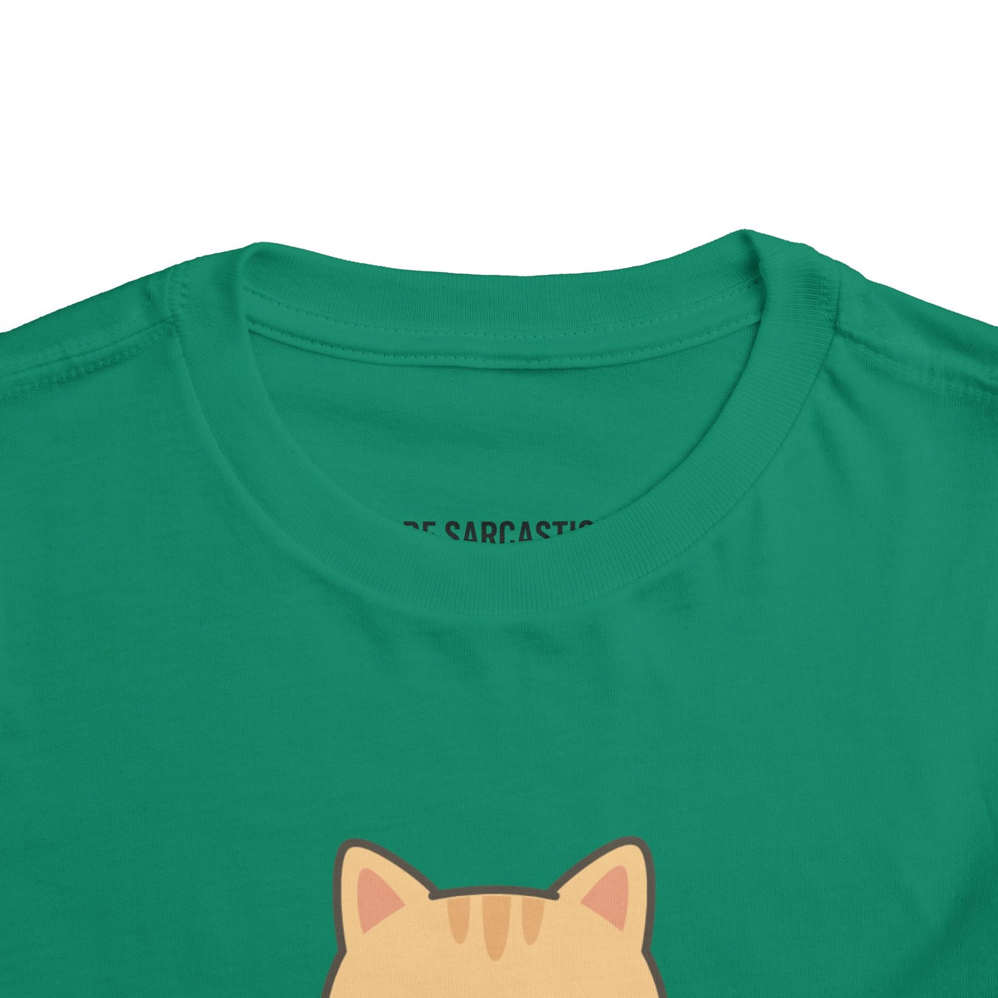 Toddler Tee — 'I Wasn't Made for People' Grumpy Cat Graphic