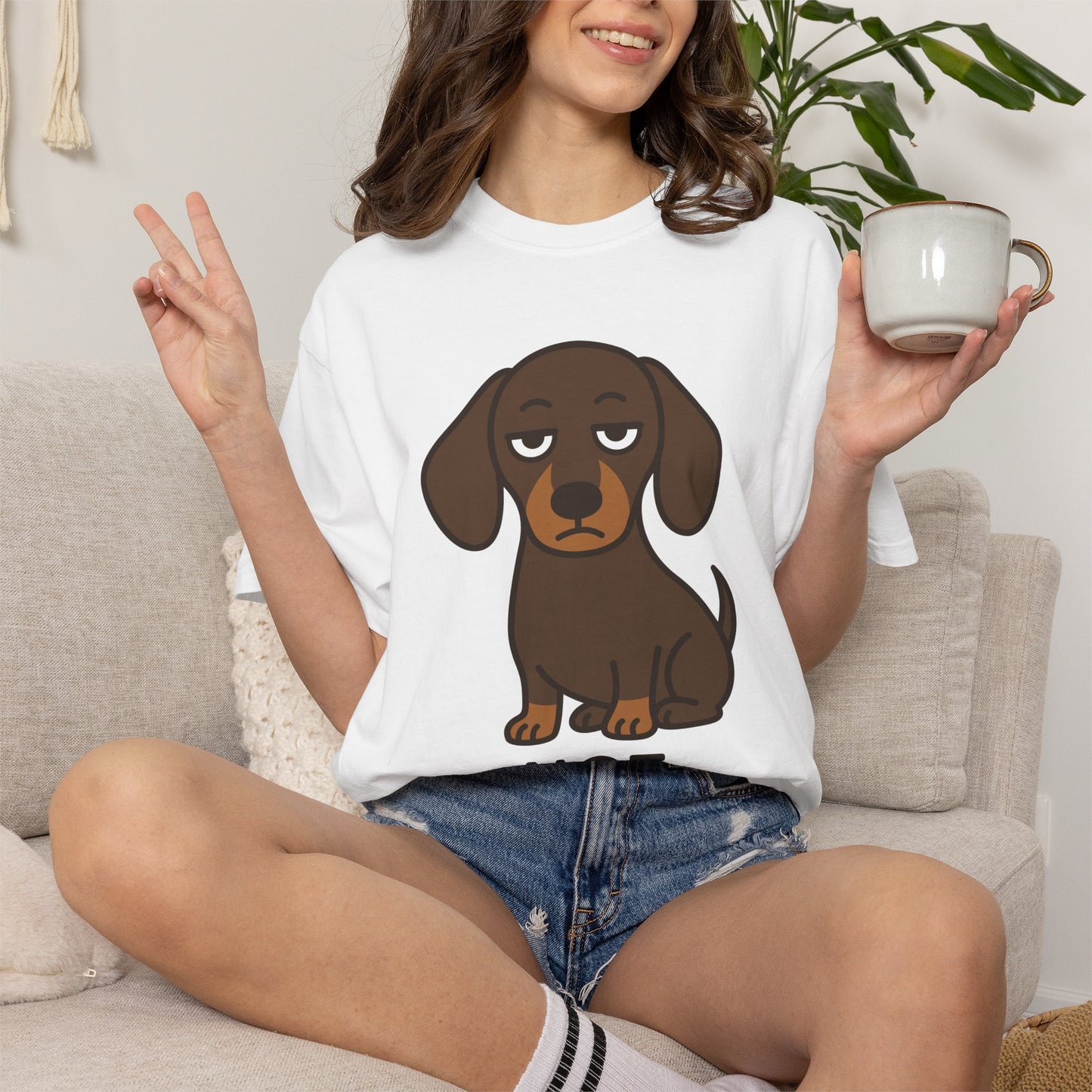 Funny Sarcastic Wiener Dog T-Shirt — Dachshund Humor Tee