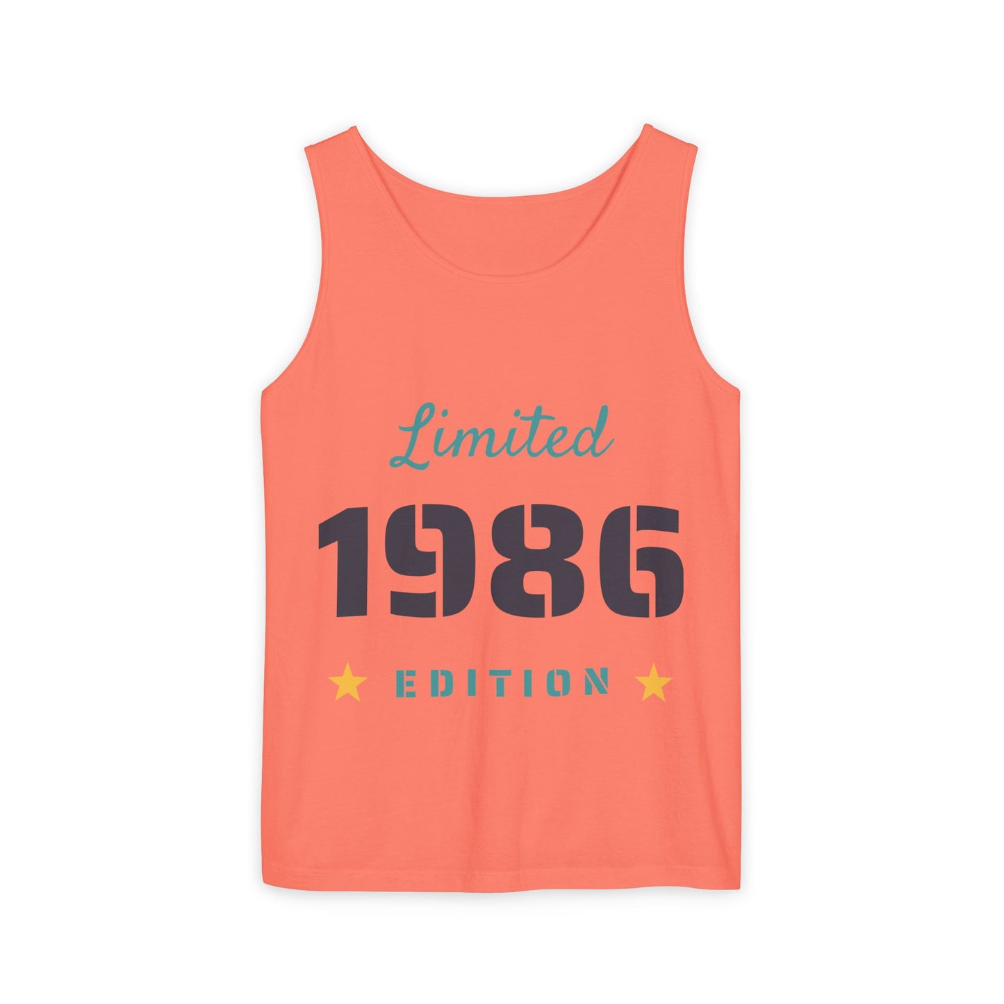 Spaghetti Tank Top — 'Limited 1986 Edition' Vintage Crop
