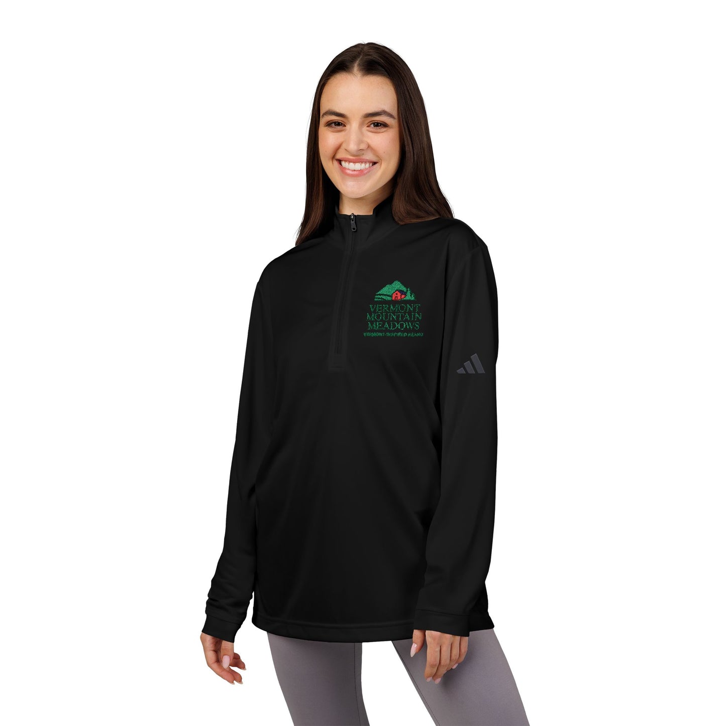 Vermont Barn & Solar Logo Quarter-Zip Pullover