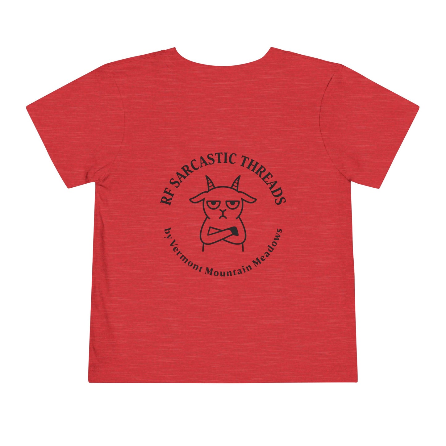 Toddler Tee — 'I Wasn't Made for People' Grumpy Cat Graphic
