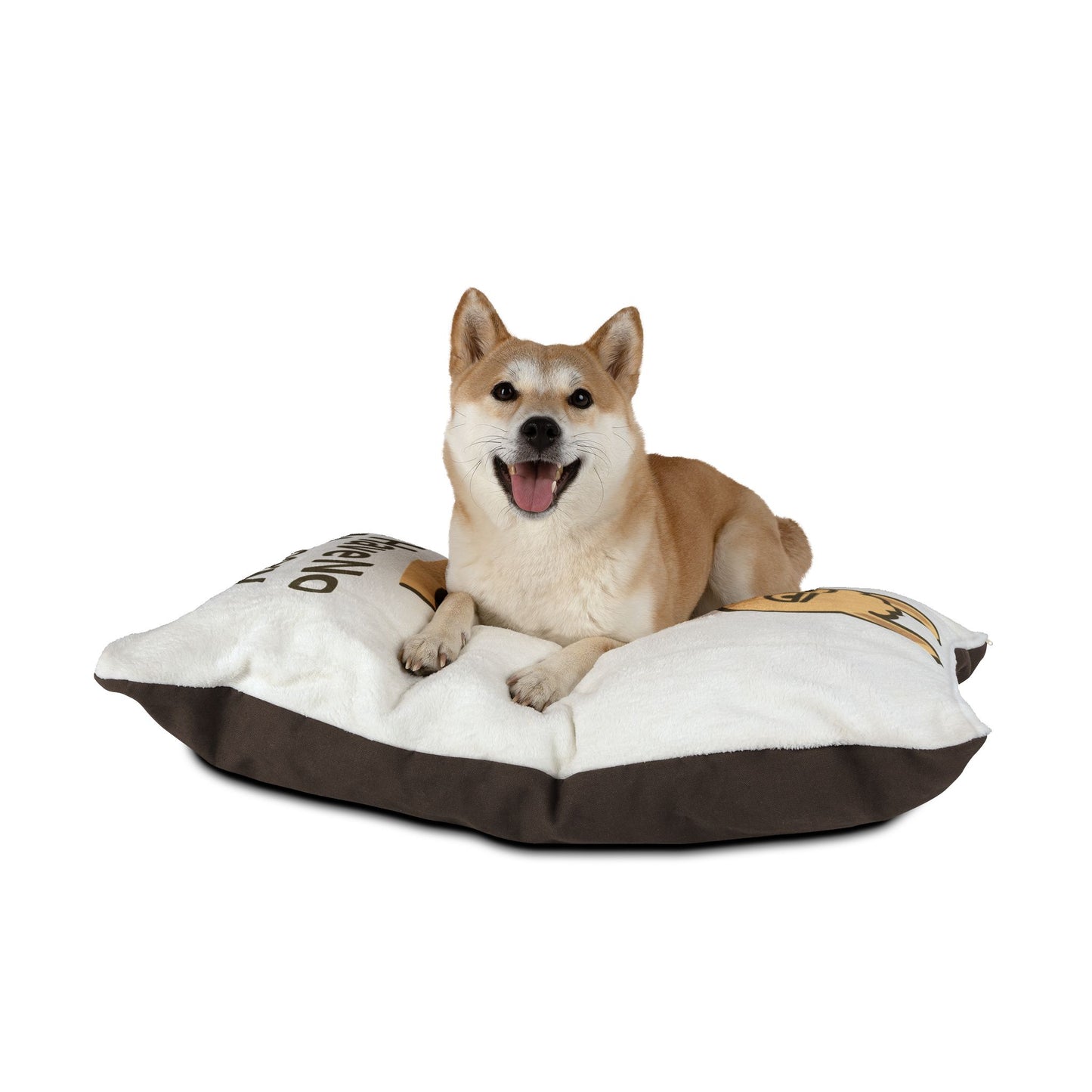 Funny Llama Pet Bed — "I Have No Memory of That" Plush Dog & Cat Pillow