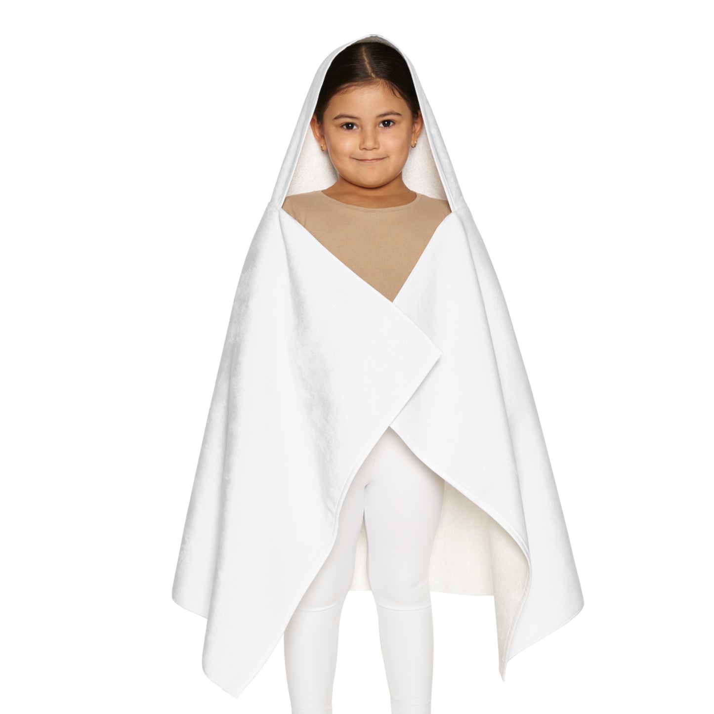 Youth Hooded Towel — Funny Sarcastic Cow "Does It Look Like I Care"