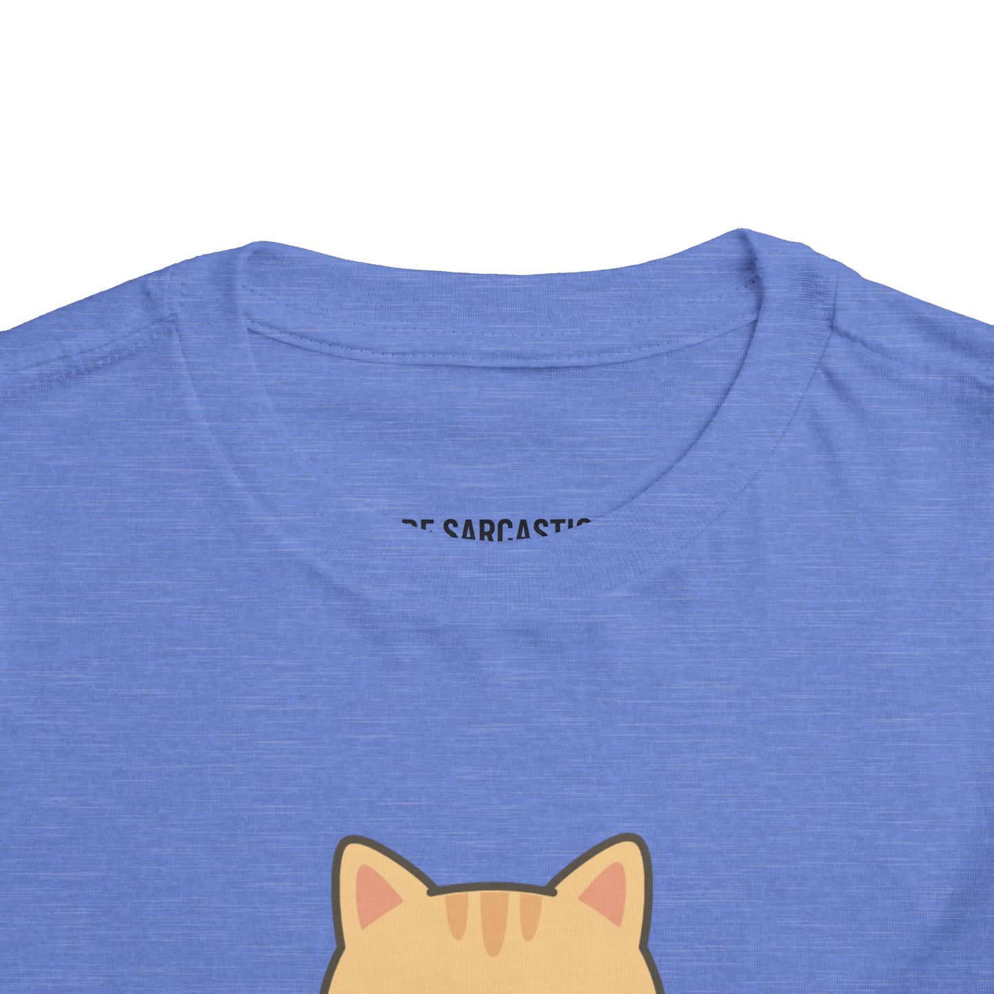 Toddler Tee — 'I Wasn't Made for People' Grumpy Cat Graphic