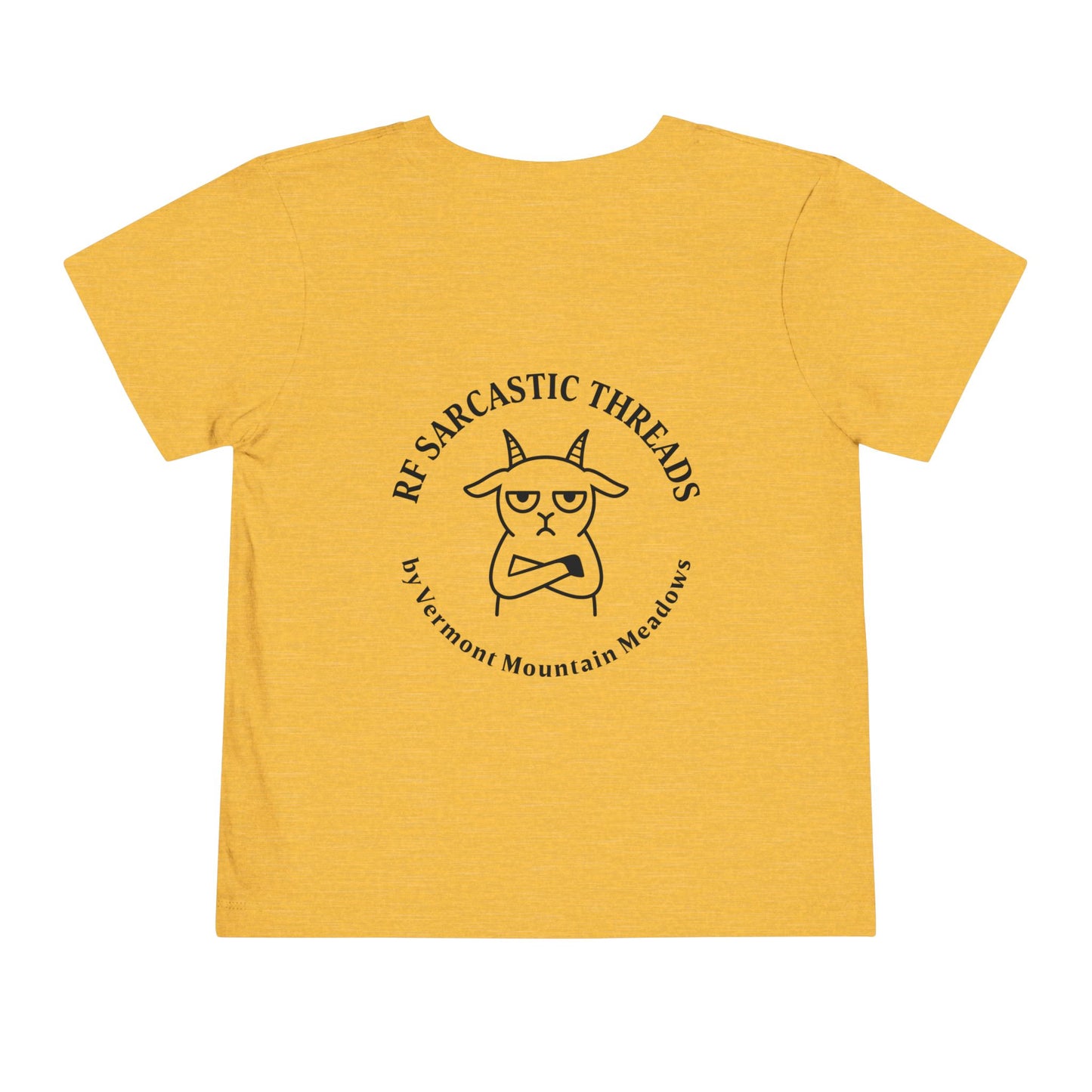 Toddler Tee — 'I Wasn't Made for People' Grumpy Cat Graphic