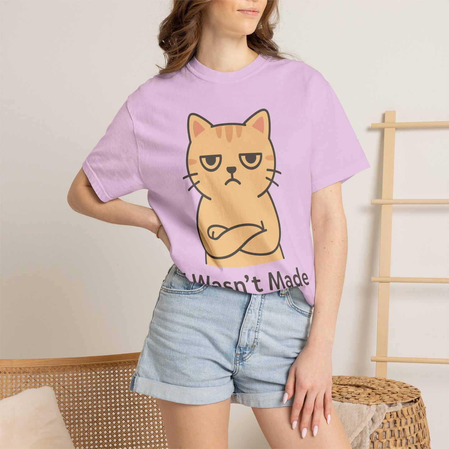 Funny Sarcastic Cat T-Shirt — Humorous Cat Lover Tee