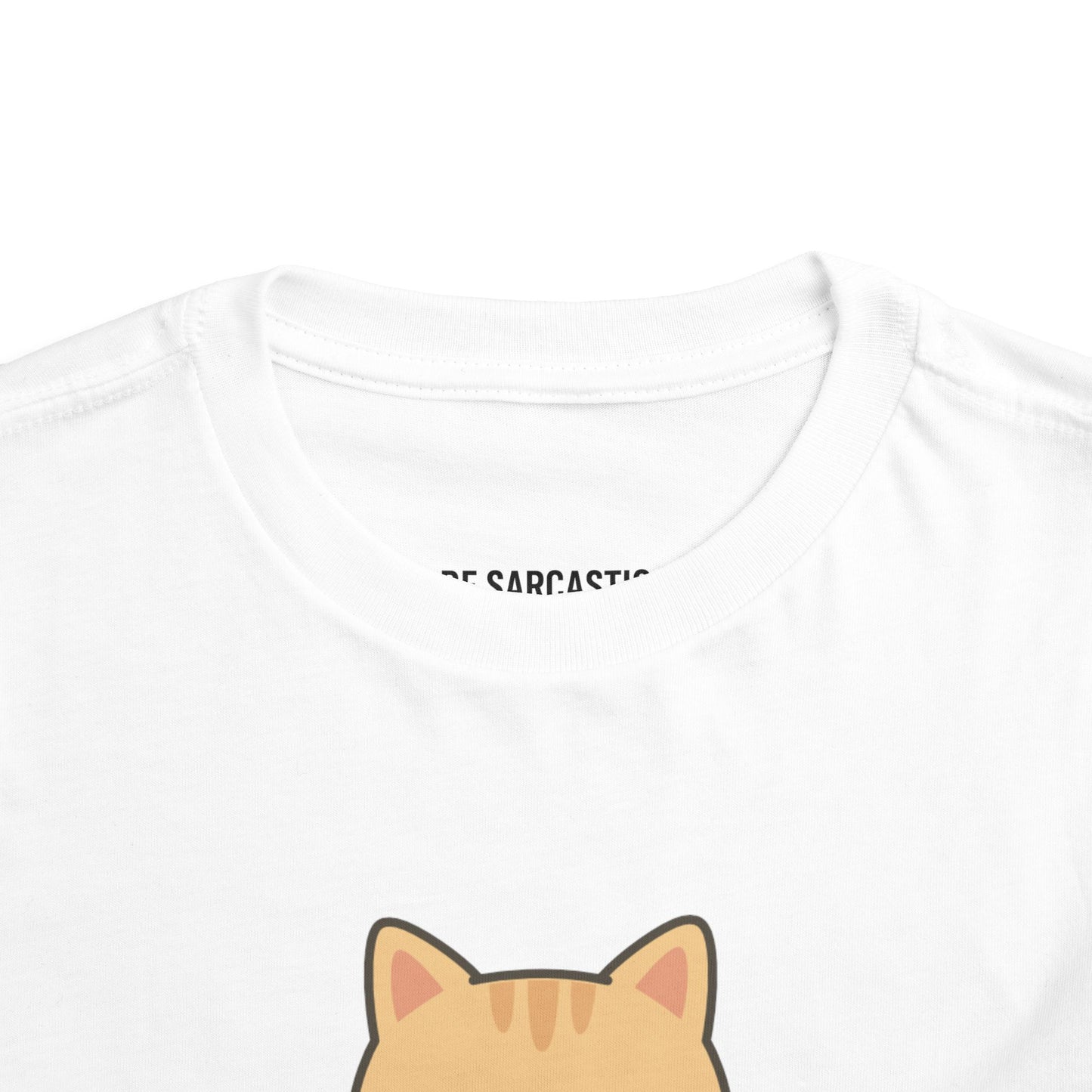 Toddler Tee — 'I Wasn't Made for People' Grumpy Cat Graphic