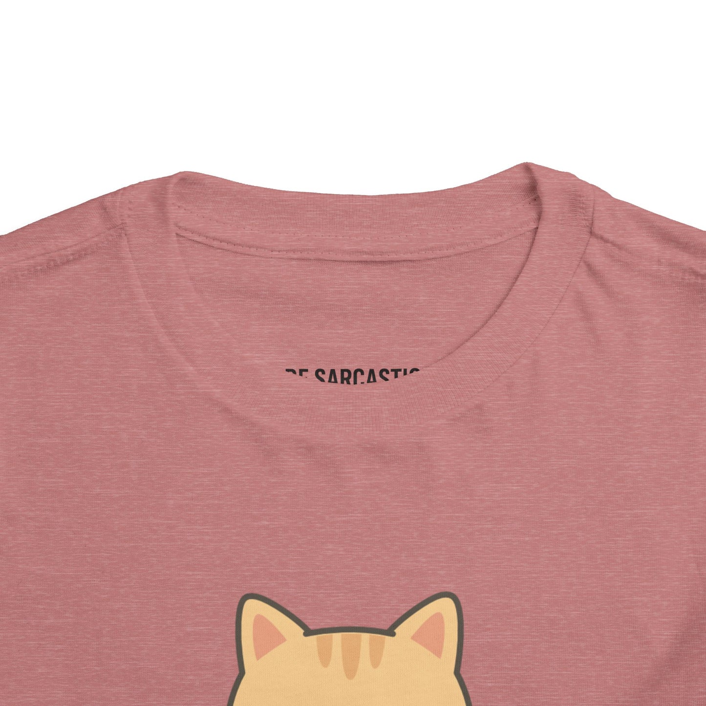 Toddler Tee — 'I Wasn't Made for People' Grumpy Cat Graphic