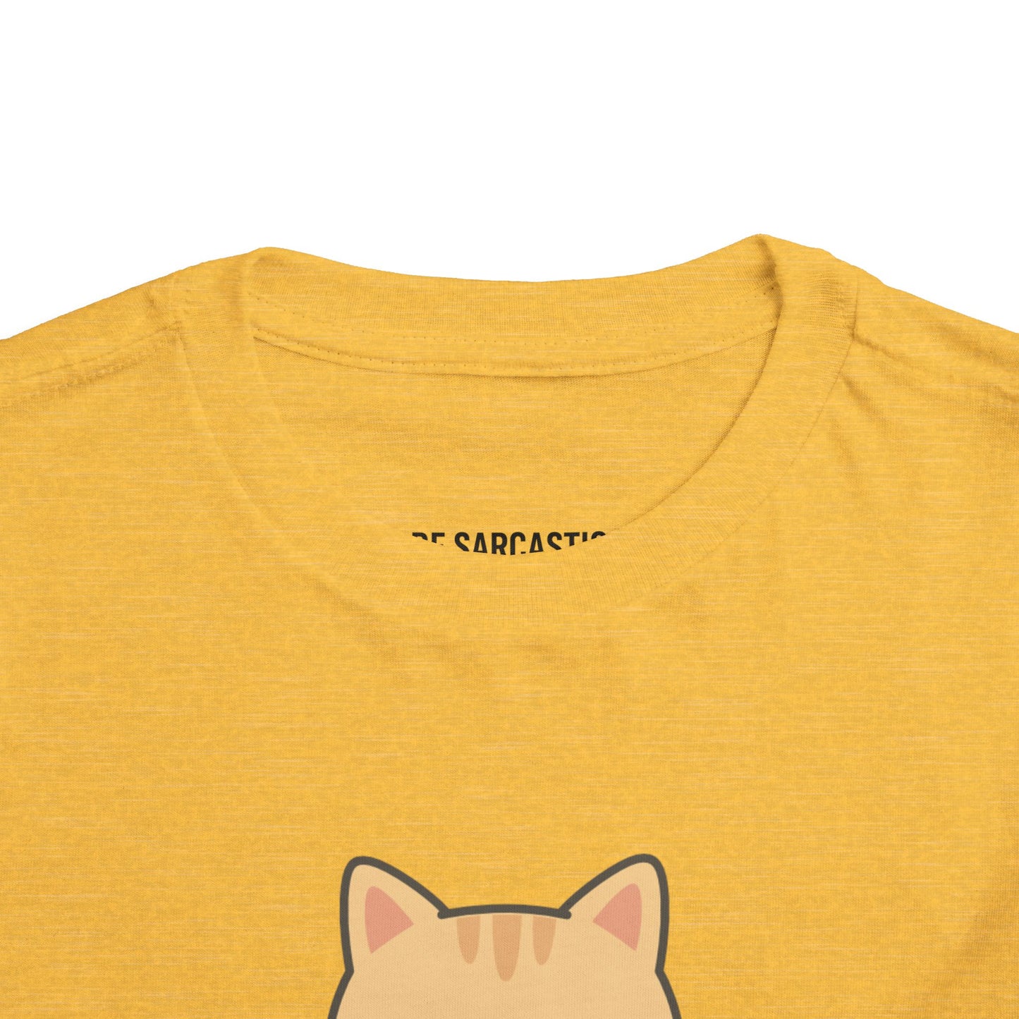 Toddler Tee — 'I Wasn't Made for People' Grumpy Cat Graphic