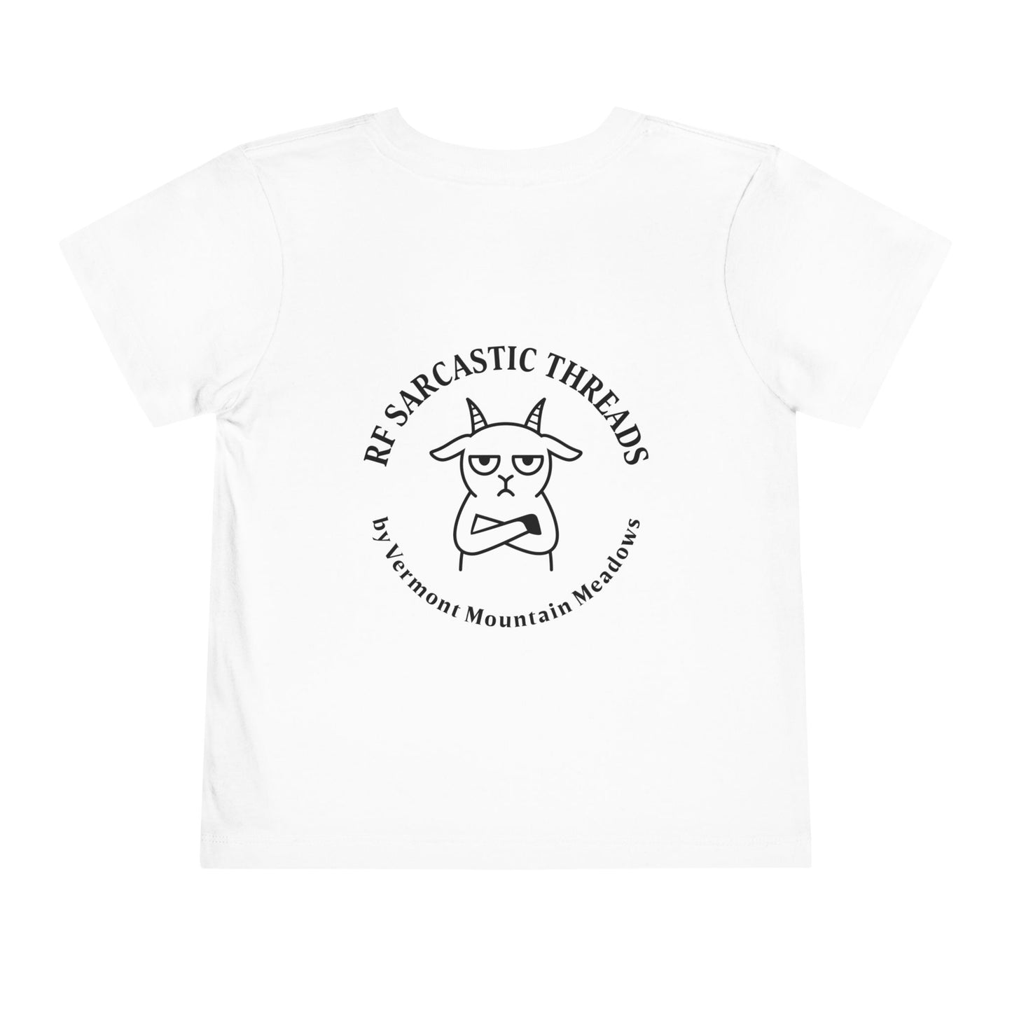 Toddler Tee — 'I Wasn't Made for People' Grumpy Cat Graphic