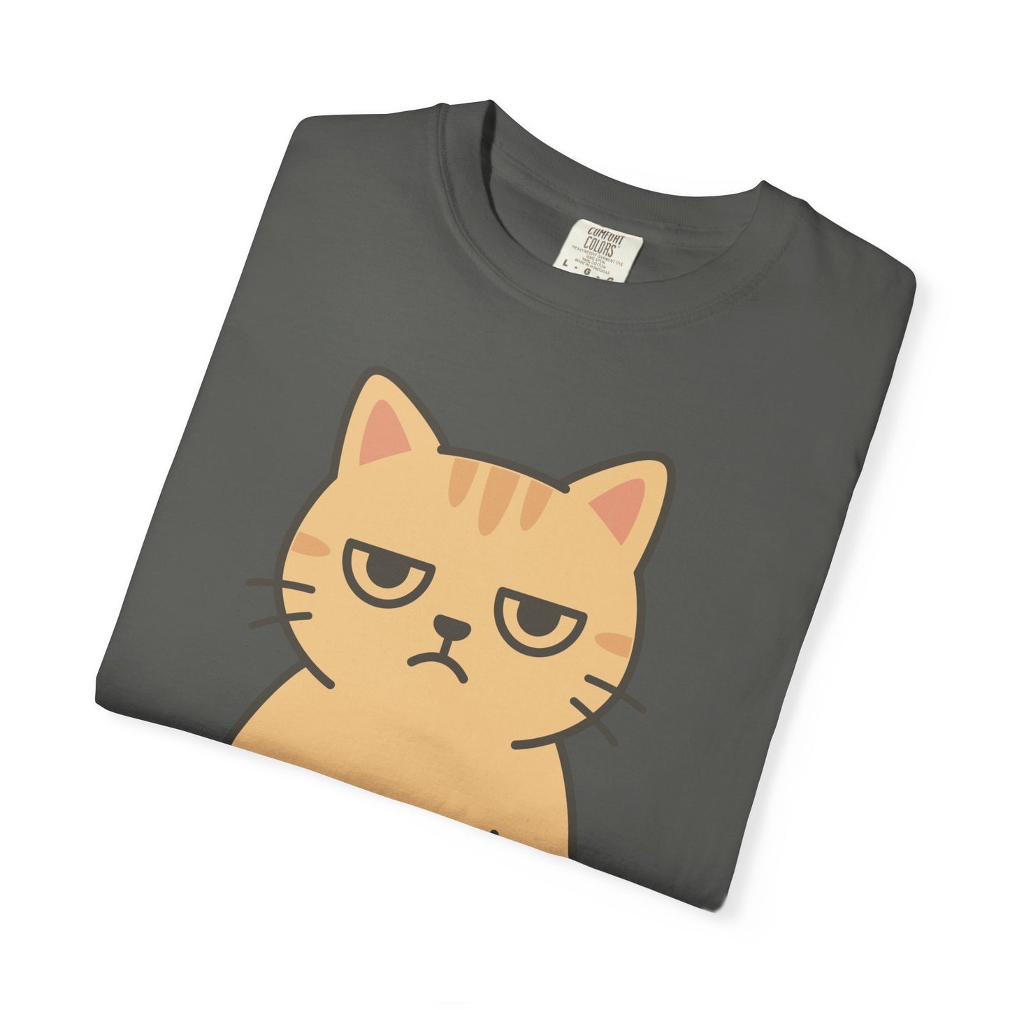 Funny Sarcastic Cat T-Shirt — Humorous Cat Lover Tee