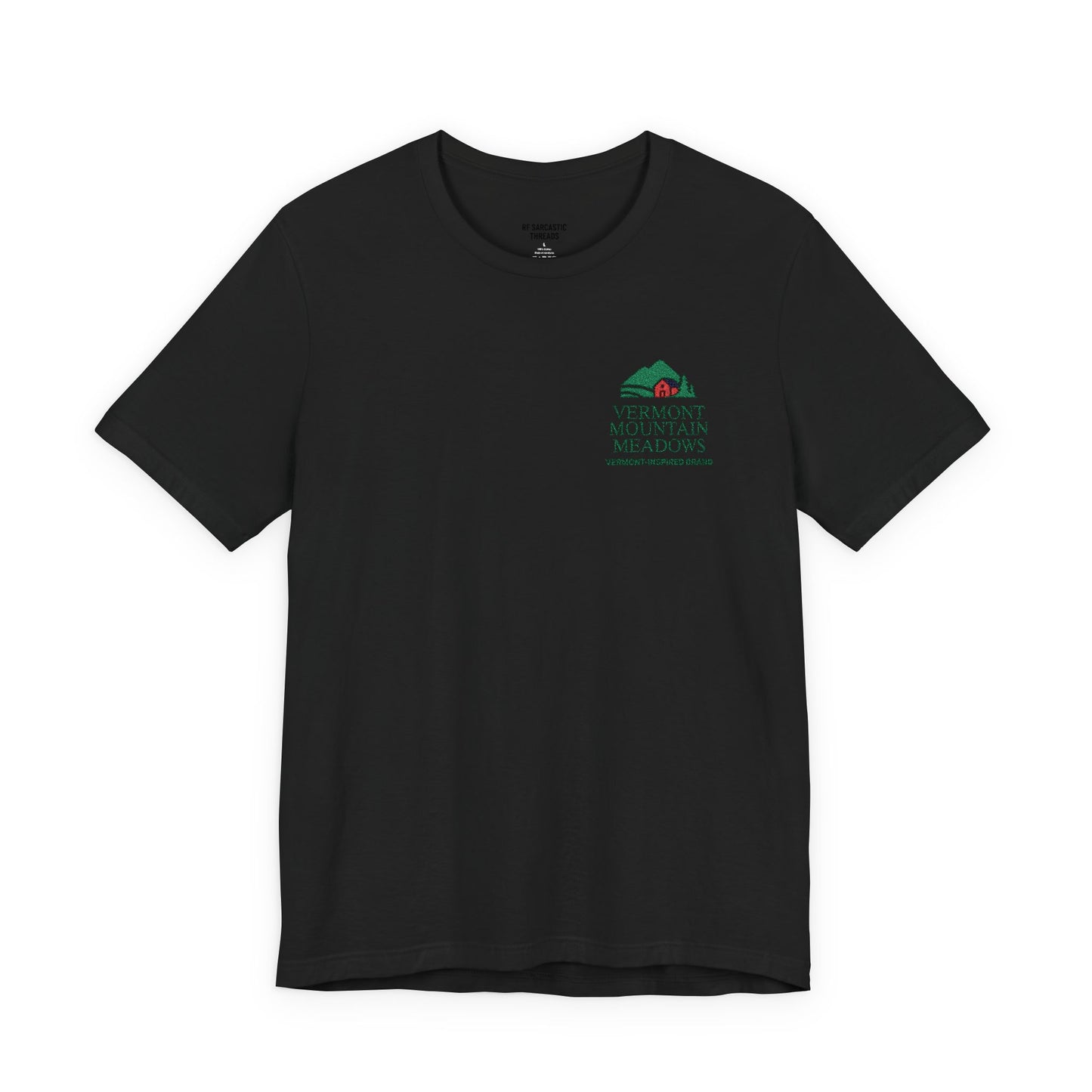 Vermont Embroidered Logo Tee